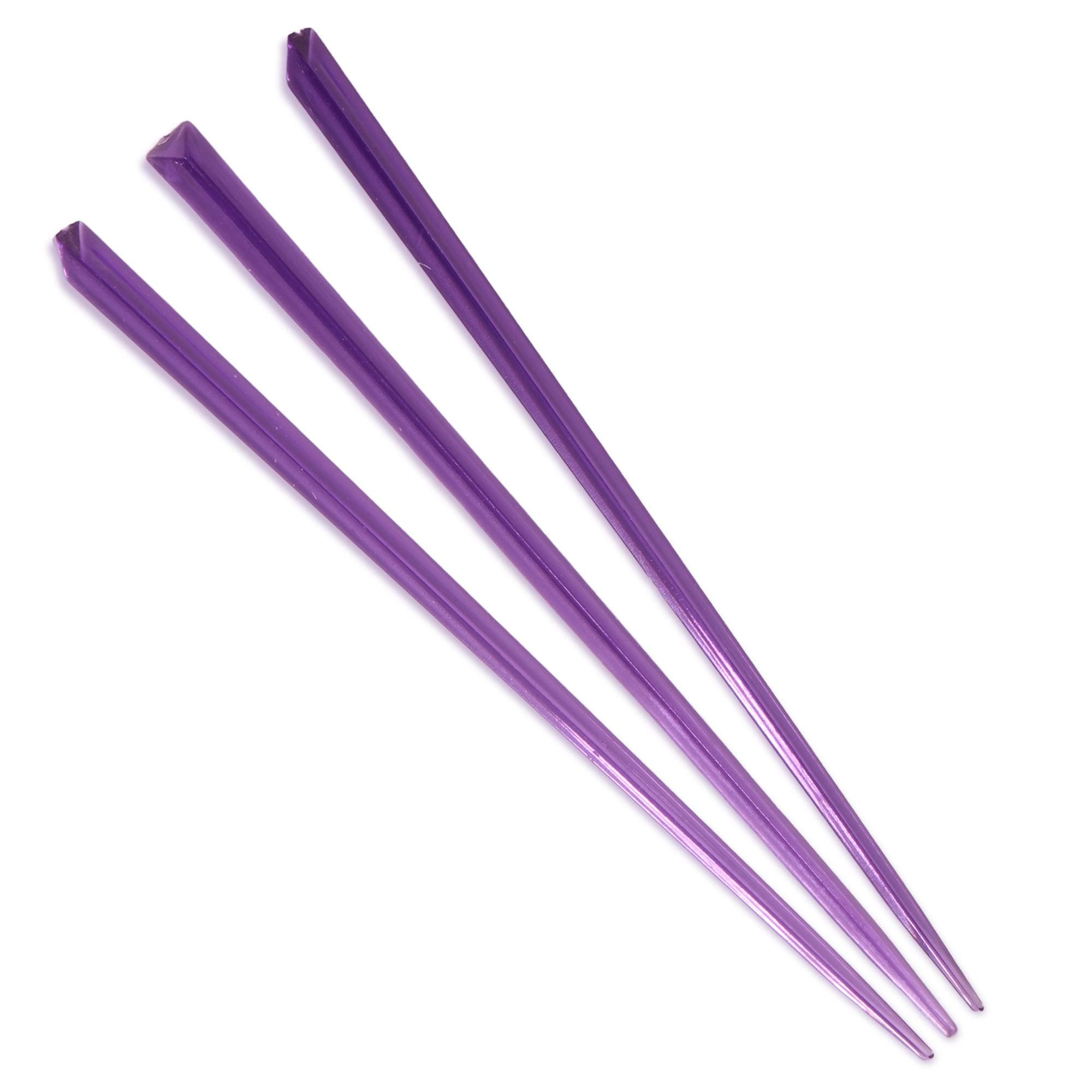 Brand - Triangular Prism Plastic Pick 4.5" (11.4cm) - 1,000pcs - Purple