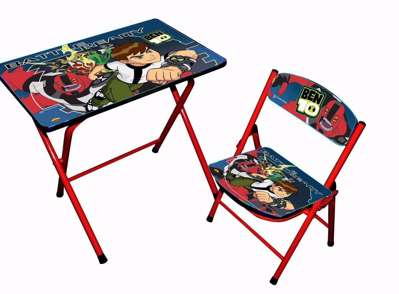 Ramson Ben 10 Study Table and Chair For Kids