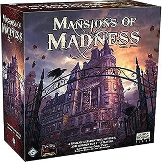 Fantasy Flight Games| Mansions of Madness Second Edition | Board Game | Ages 14+ | 1-5 Players | 120-180 Minute Playing Time