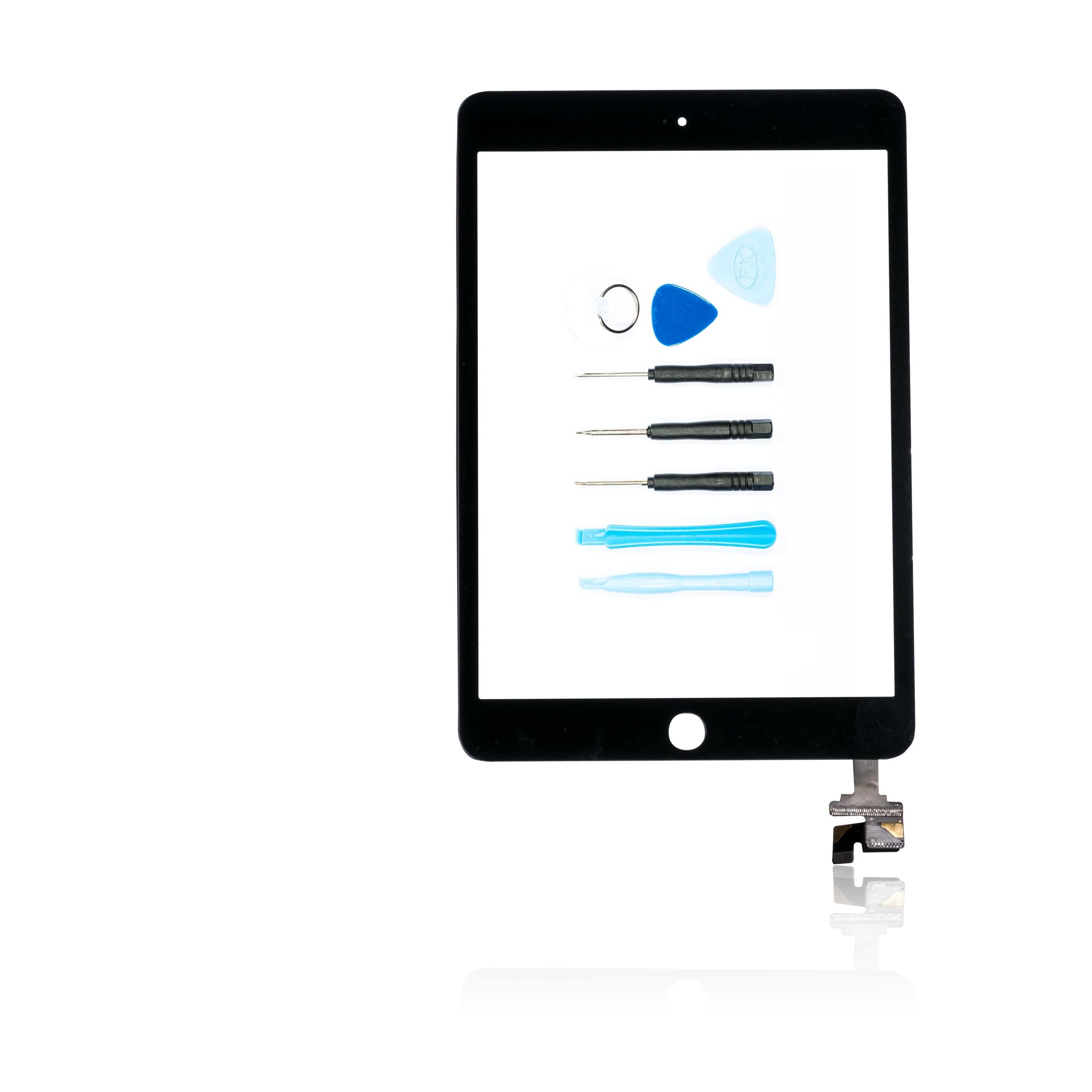 Teparto Digitizer with Tool Set for iPad mini 1 and 2 black