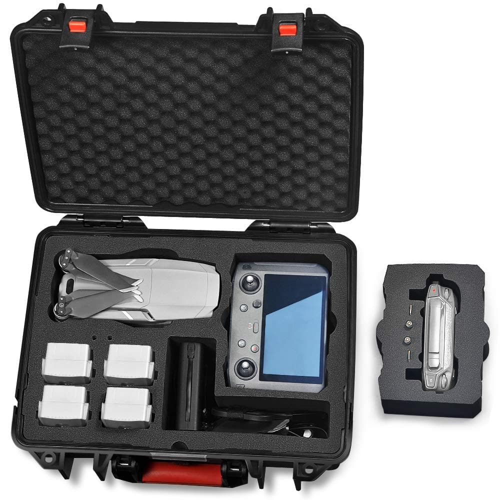 Lekufee Professional Carrying Case Compatible for DJI Mavic 2 Pro/DJI Mavic 2 Zoom and New DJI Smart Controller