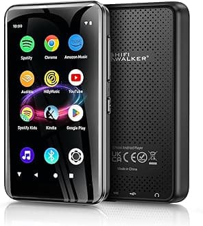 G7Mini 80GB MP3 Player with Bluetooth and WiFi, MP4 MP3 Player with Spotify, MP3 Player with Speaker, Portable Android MP3 Player Support Deezer, Audible, Pandora, Amazon Music