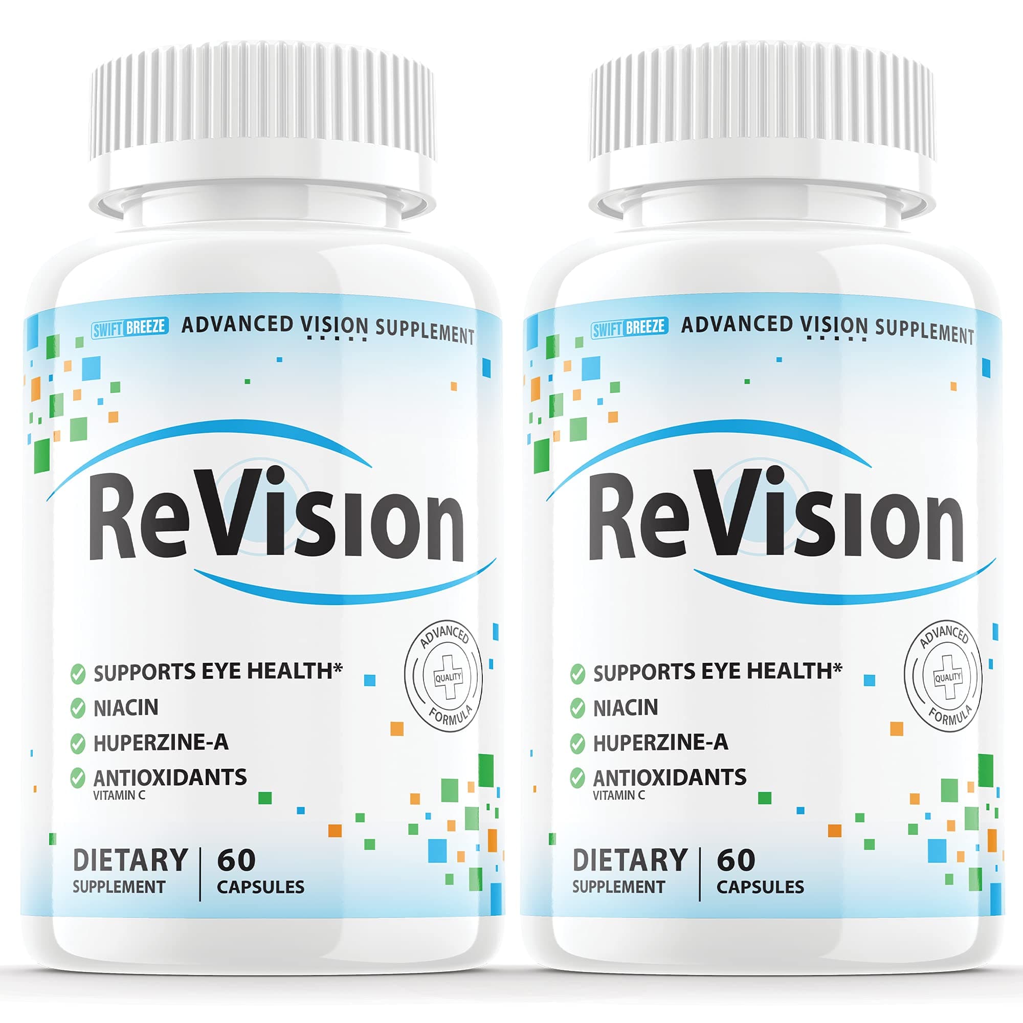 (2 Pack) Revision Eye Supplement Pills Advanced Vision 2.0 Eye Care Complex Vitamin Capsules Pro (120 Capsules)