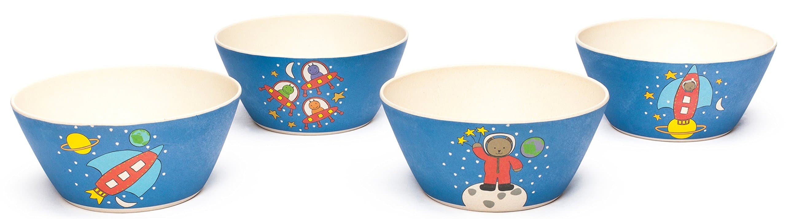 Bamboozle Tiny Footprints Space Bowls Set of 4