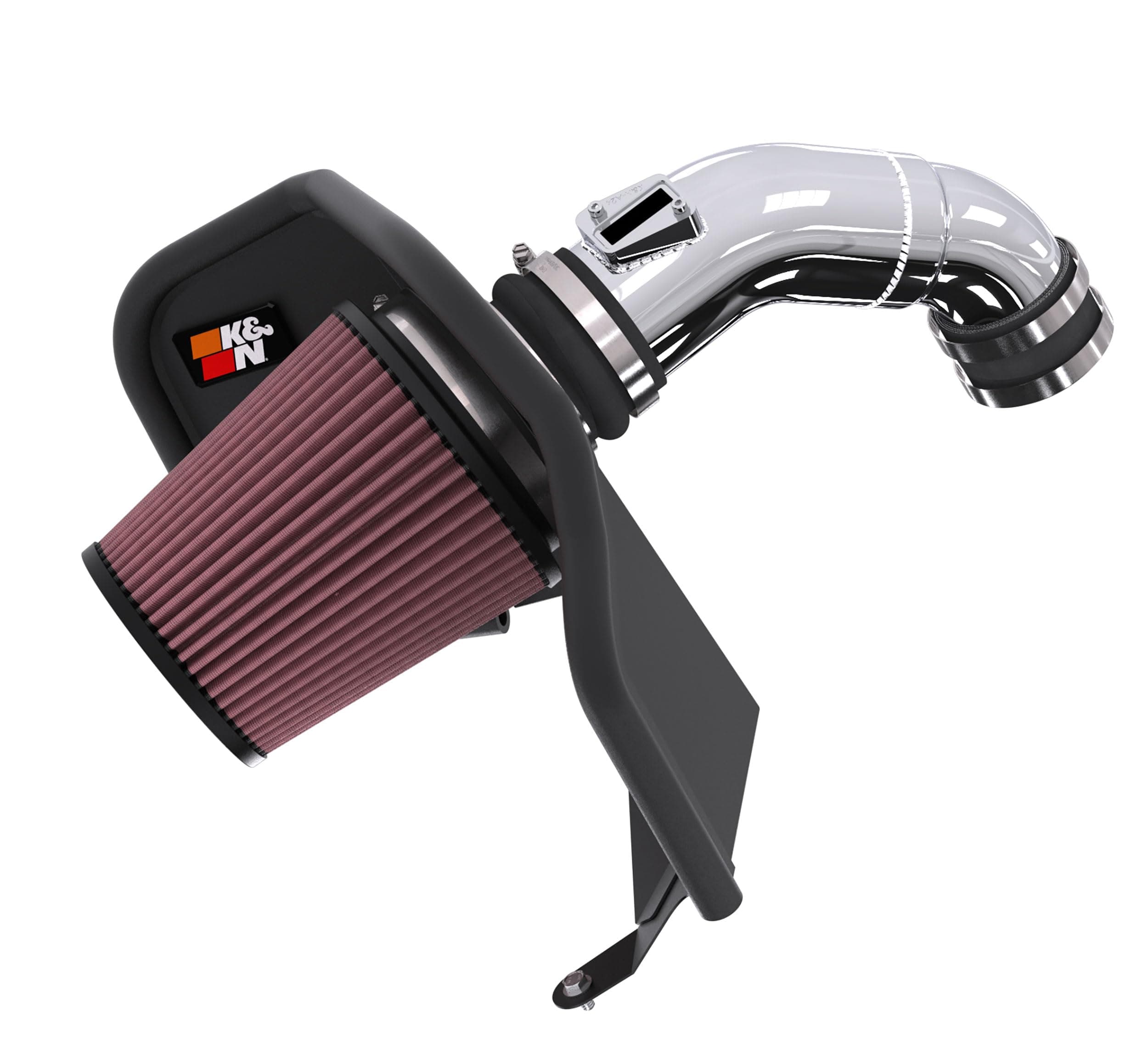 K&N Cold Air Intake System: High-Flow Air-Filter, Increase Performance & Horsepower: Compatible with 2024 TOYOTA TACOMA L4-2.4L TURBO, 77-9043KP