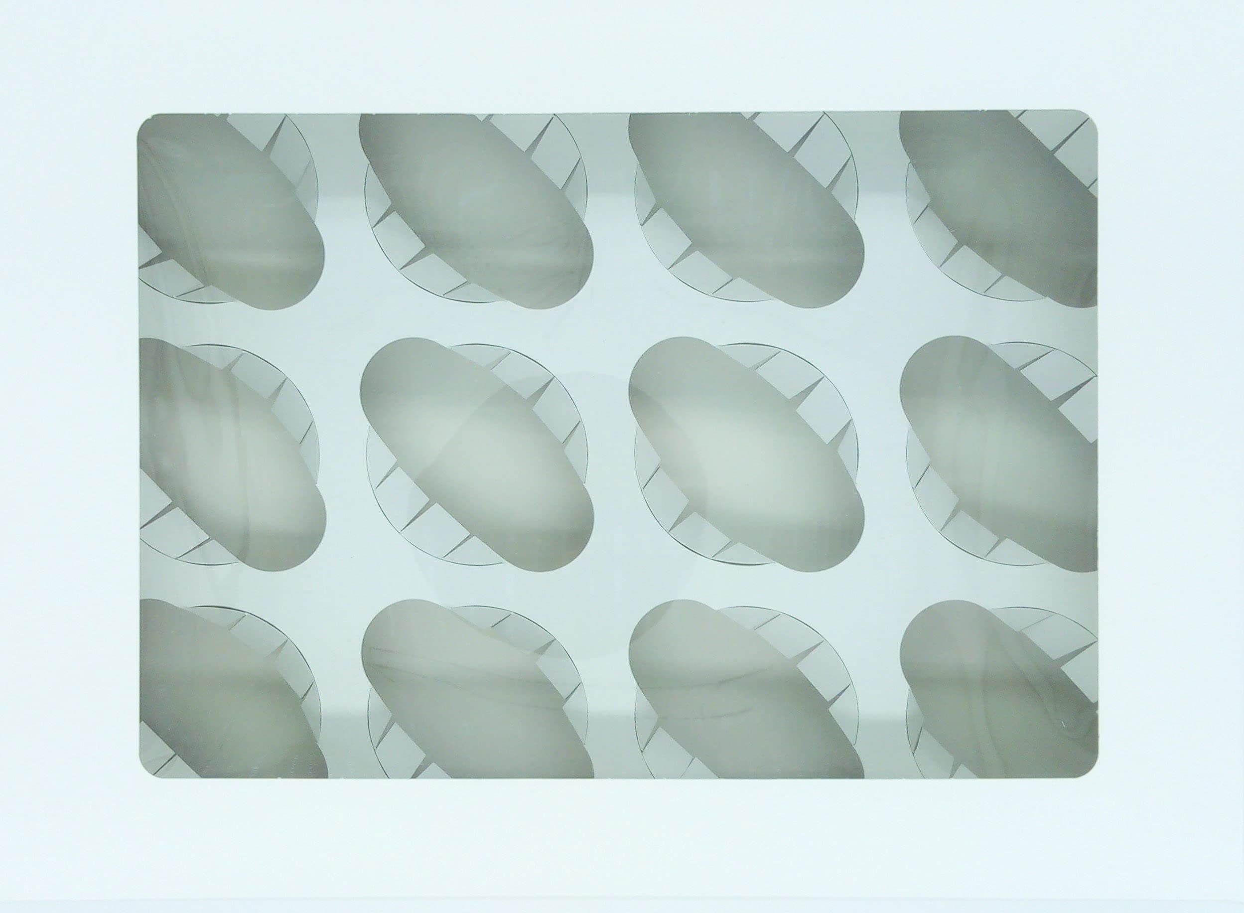 5 x Tyvos 12-Hole White Cupcake Boxes