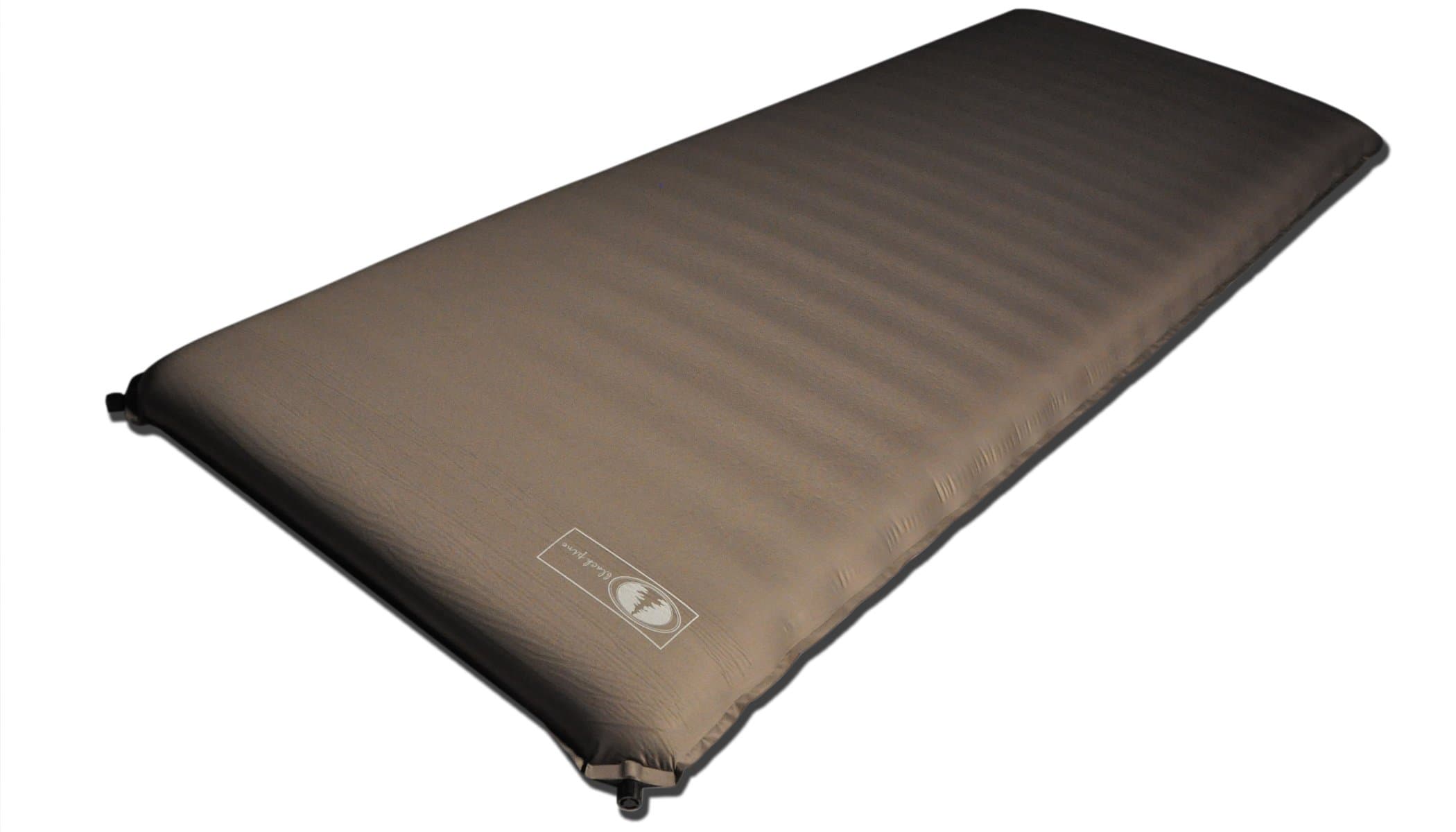 Big Johnson Self-Inflating Camping Mat, 4-Inch, Stone