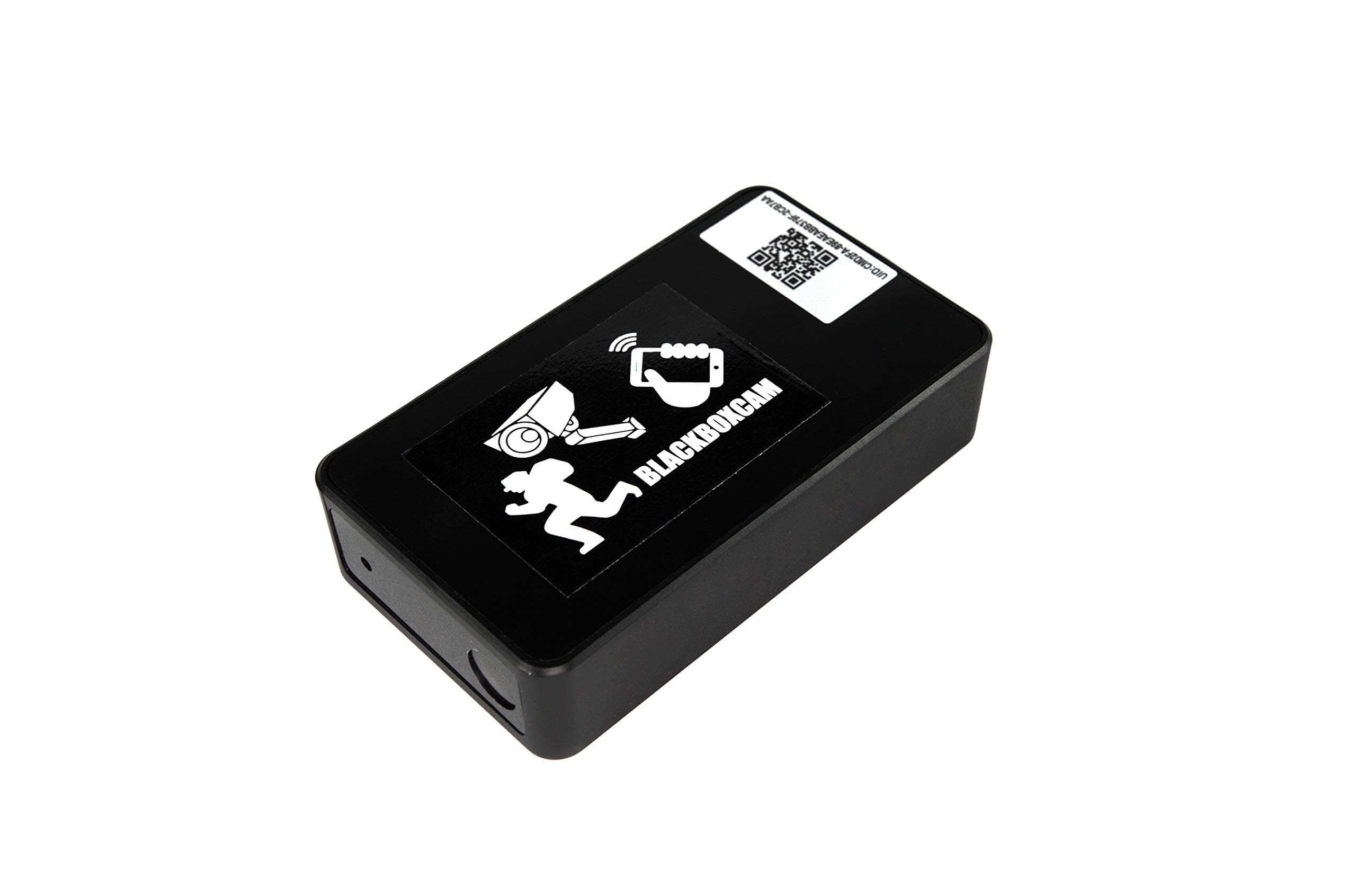 WiFi Security Spy Camera can be operated via App/Full-HD 90° wide angle WIFI IP Spycam with MicroSD Memory up to 128 GB/Motion Detection with Notification Mark BlackBoxCam® Original