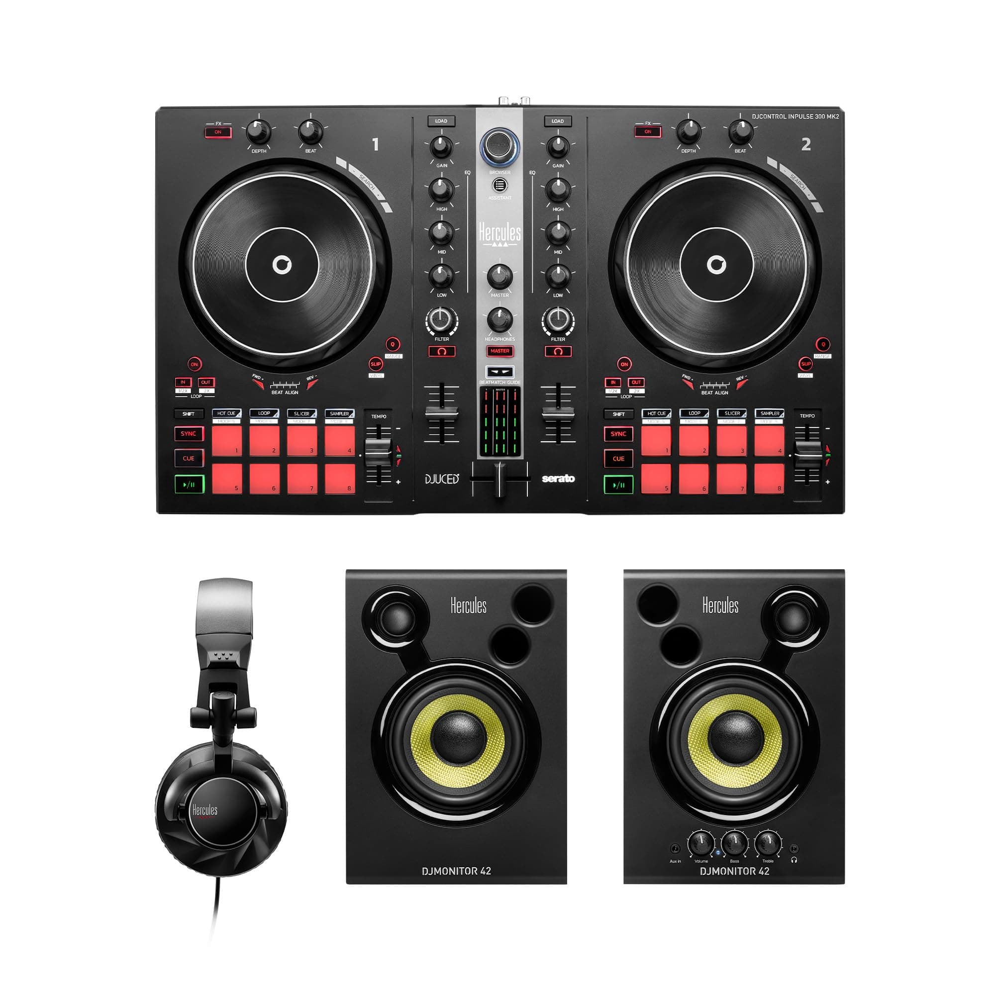 DJ Essentials Kit – All-in-One Kit to Learn to DJ – Software and Tutorials Included