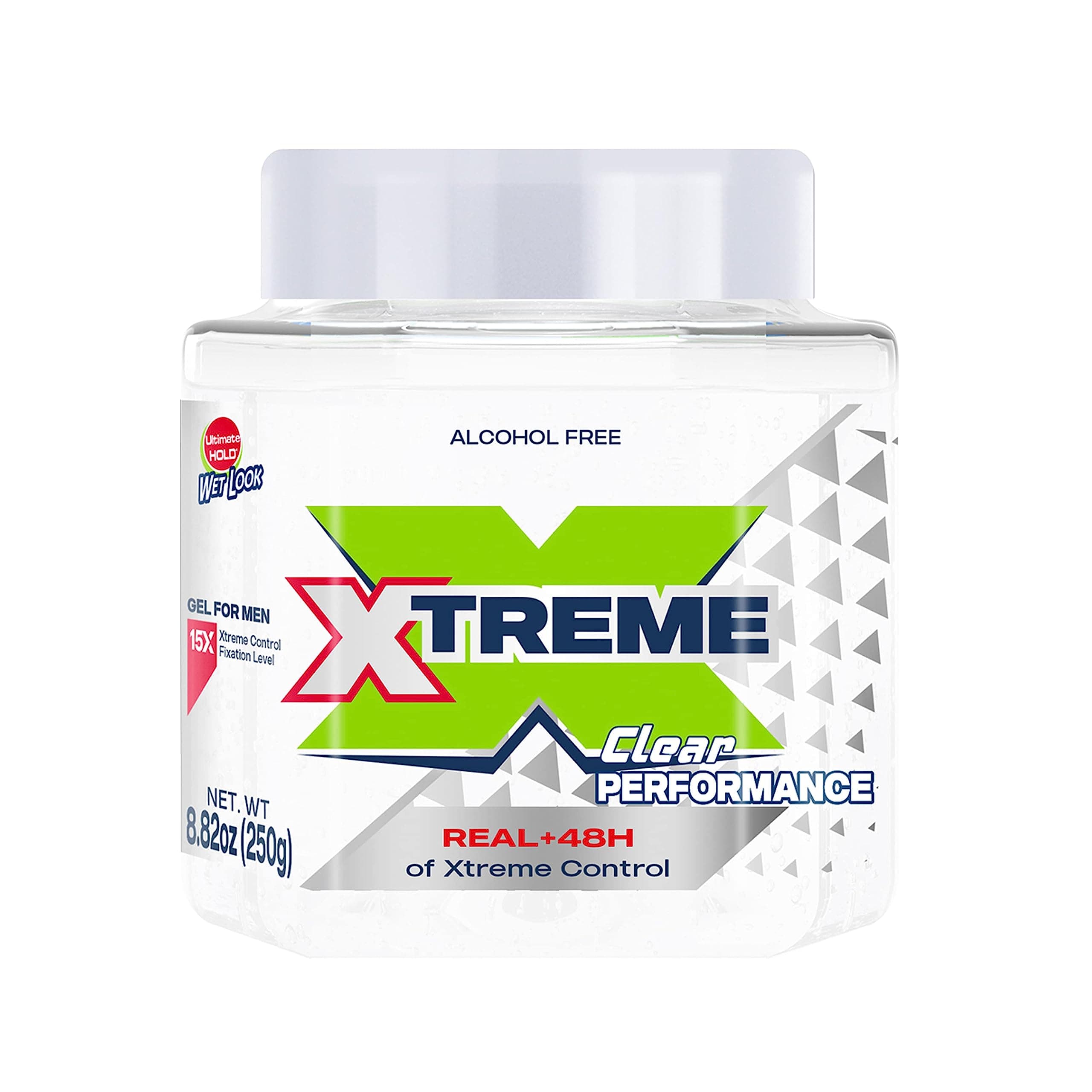 Performance Clear Styling Hair Gel with Aloe Vera, 8.82 oz Jar (Pack of 12)