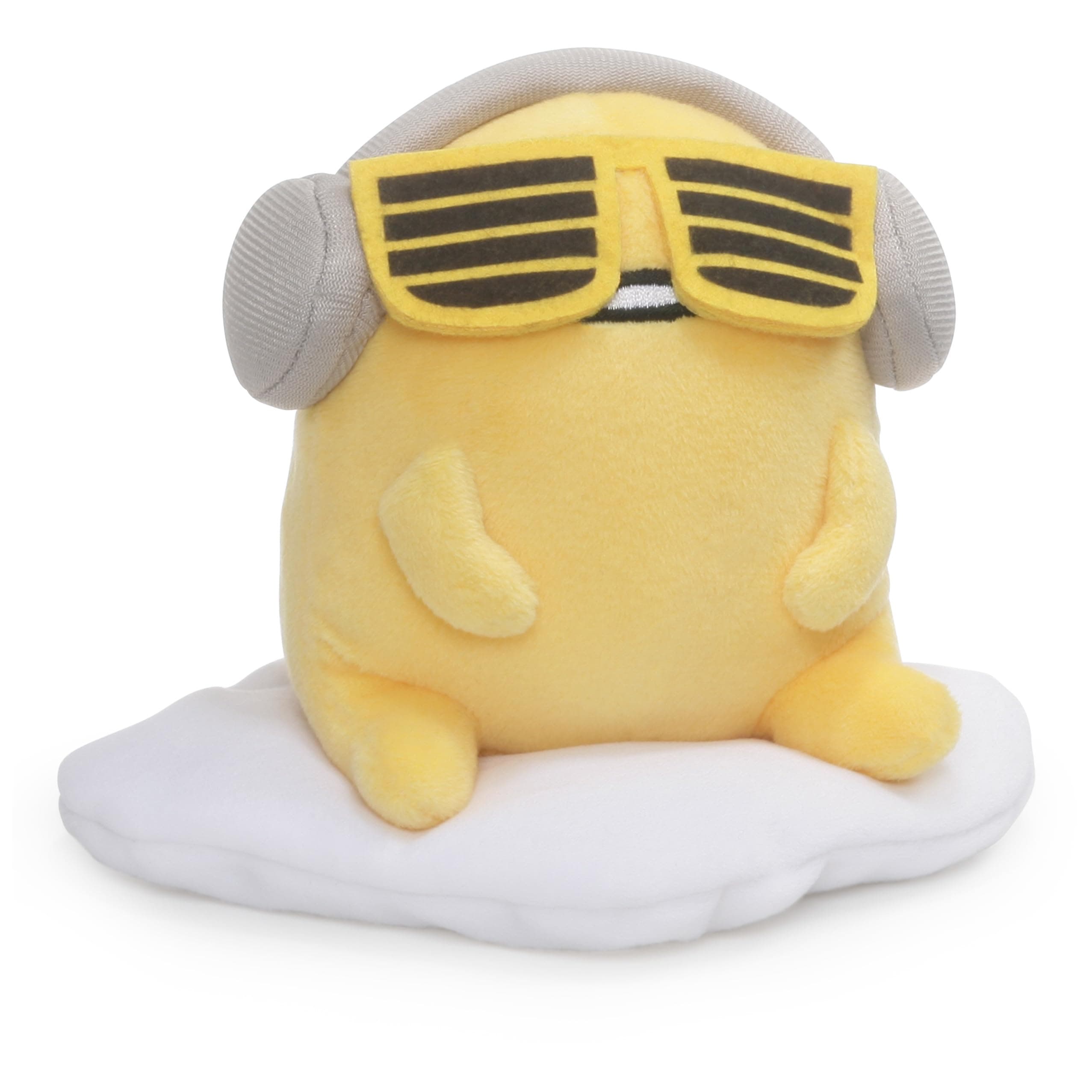 Gudetama Headphones Plush
