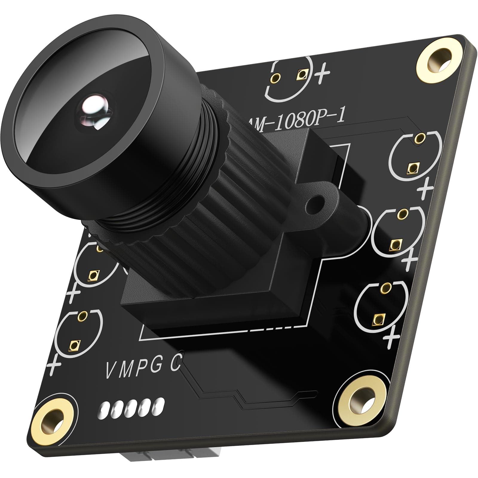 1080P USB2.0 UVC Camera, 130° Wide Angle Camera, Plug & Play for PC, Raspberry Pi, Jetson Nano and SBCs. Support Windows, Linux, Android and Mac OS.
