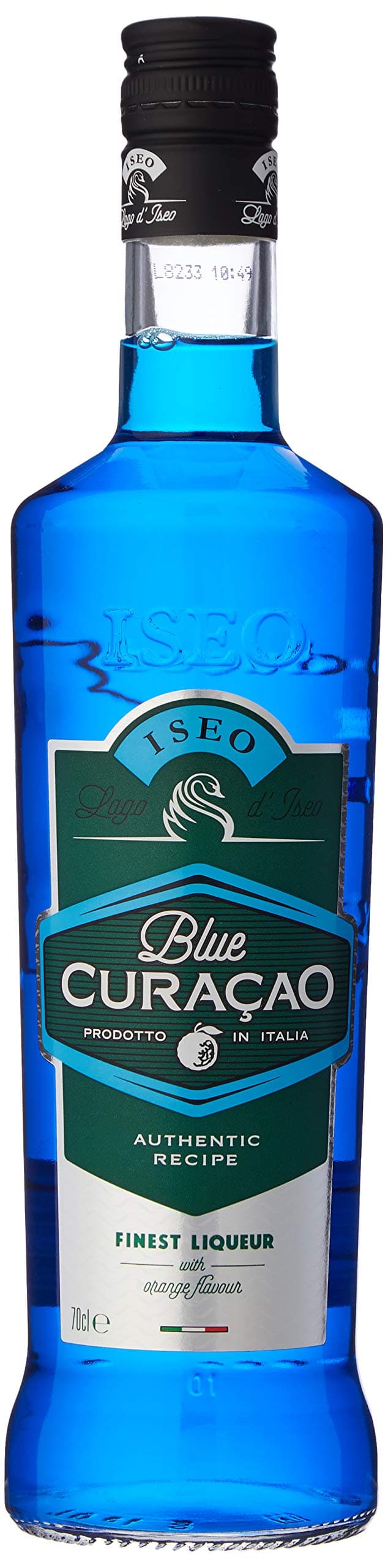 Iseo Blue Curacao Liqueur, 70 cl