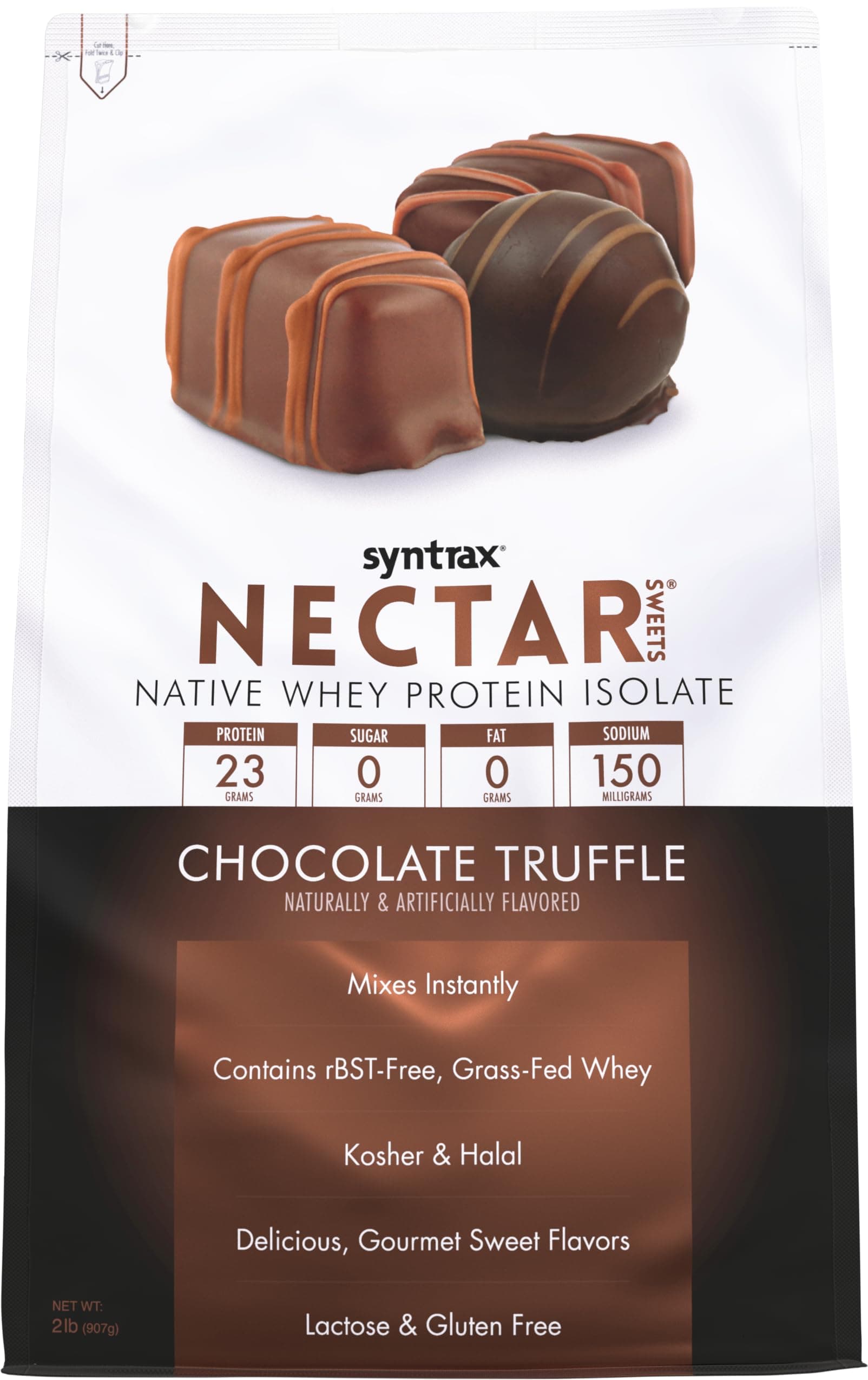 Nectar Whey Isolate (900G) - Chocolate Truffle Syntrax