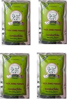 SRI KAMADHENU Kamadhenu Milk Junnu Powder 100 Gram (Pack Of 4)