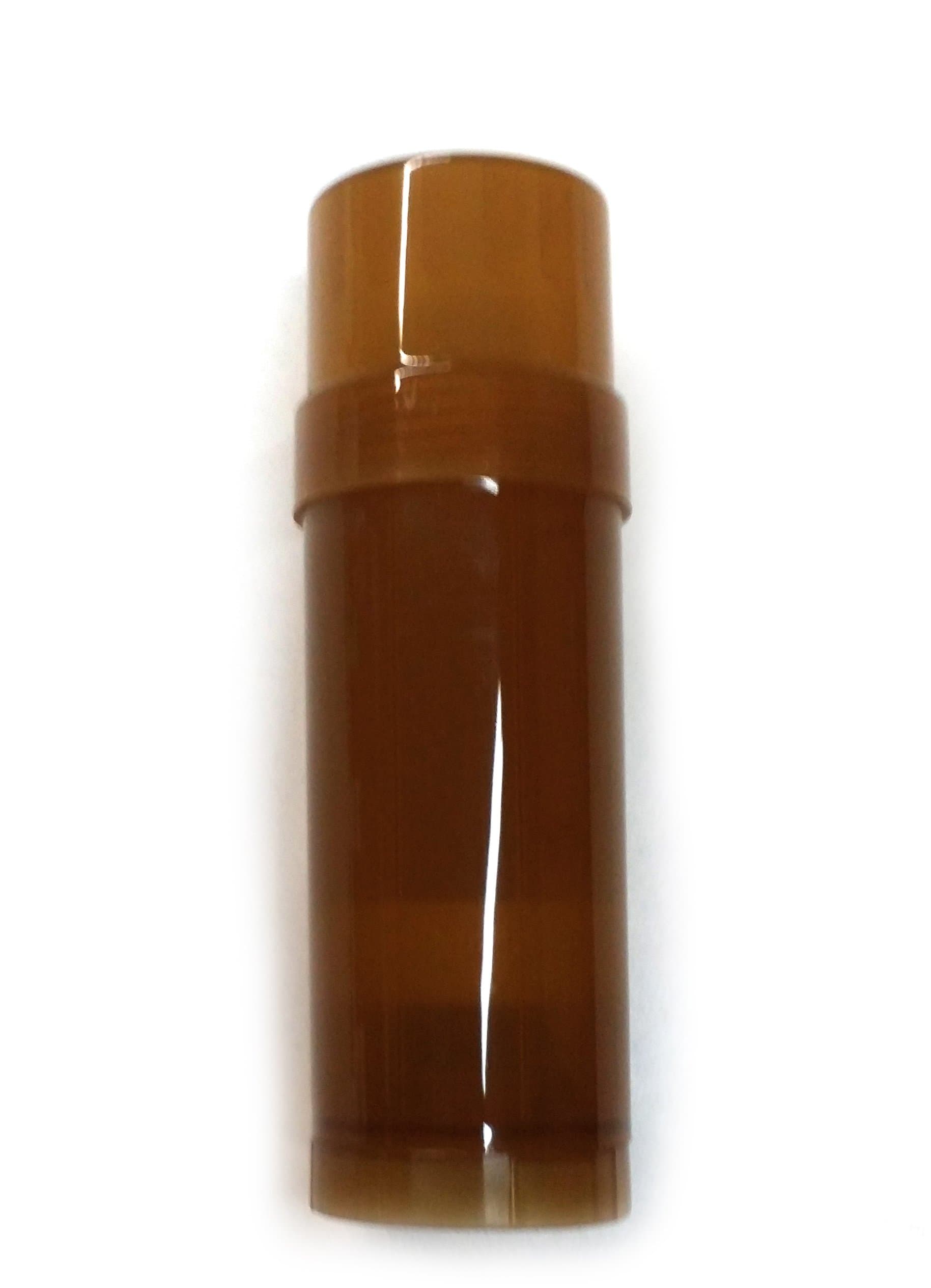6 ct. Deodorant Twist-up Empty Containers (Brown) - for lotion bar, heel balm etc. (2 oz.)