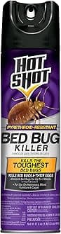 Hot Shot Bed Bug Killer Aerosol, Bed Bug Treatment, 17.5 oz
