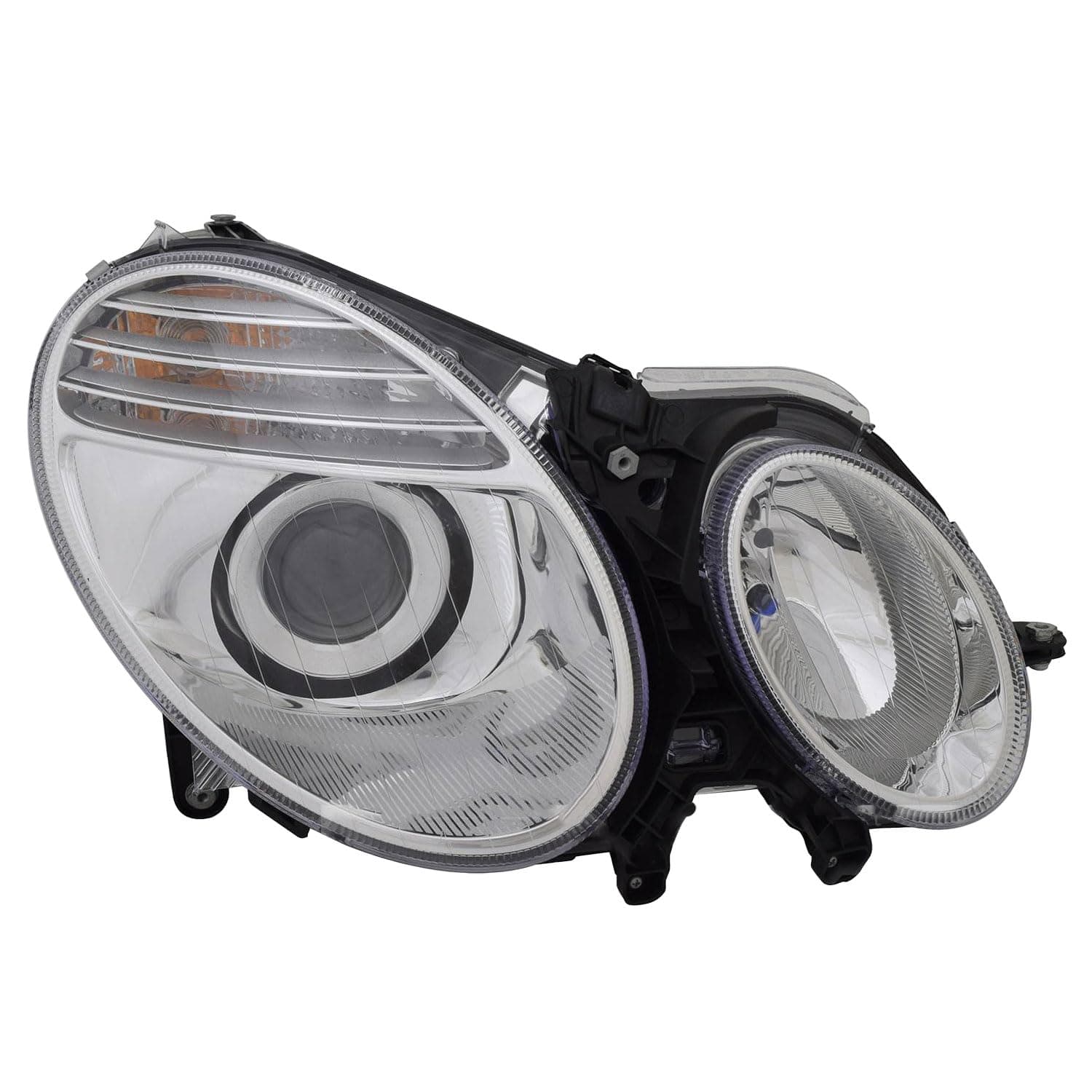 For Mercedes Benz W211 E320 E350 550 E63AMG E280 E300 15822200 14735400 Headlight Dust Cap Extended LED Bulb Dust Cover HID xenon Lamp Plug Enhances Brightness Durability (high beam 14735400)