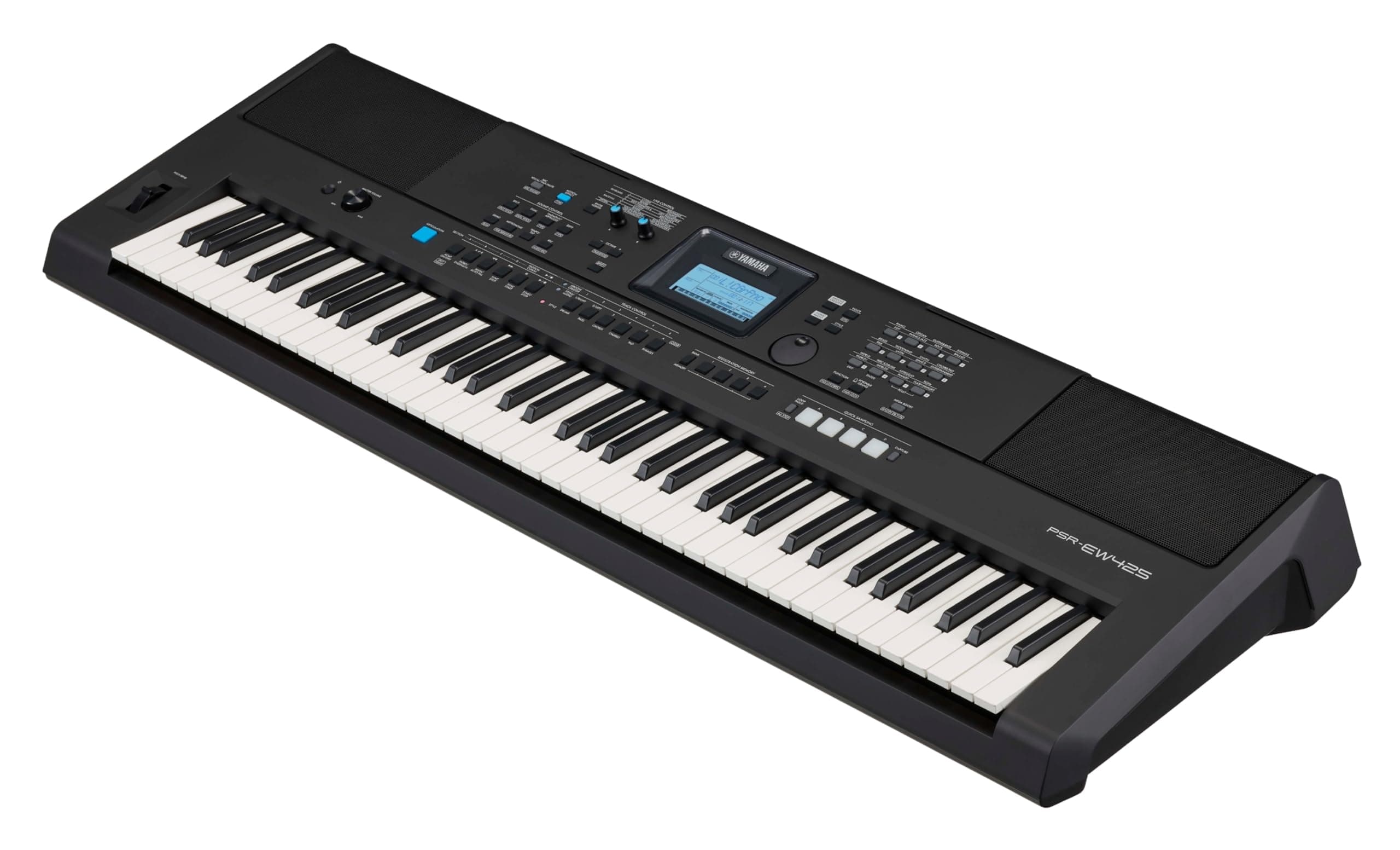 Yamaha, 76-Key Touch-Sensitive Advanced Portable Keyboard with Power Adapter (PSREW425)