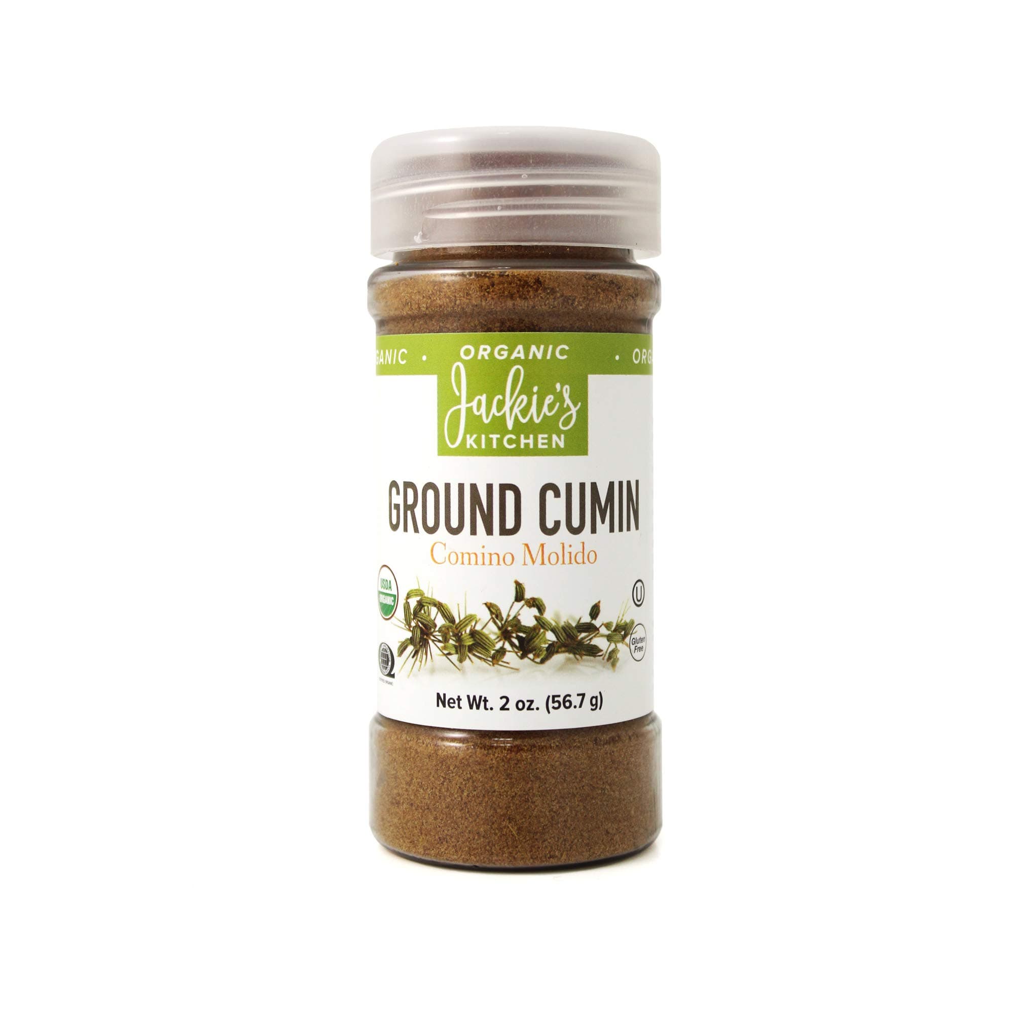 Jackie's Kitchen Ground Cumin, 2 Ounce