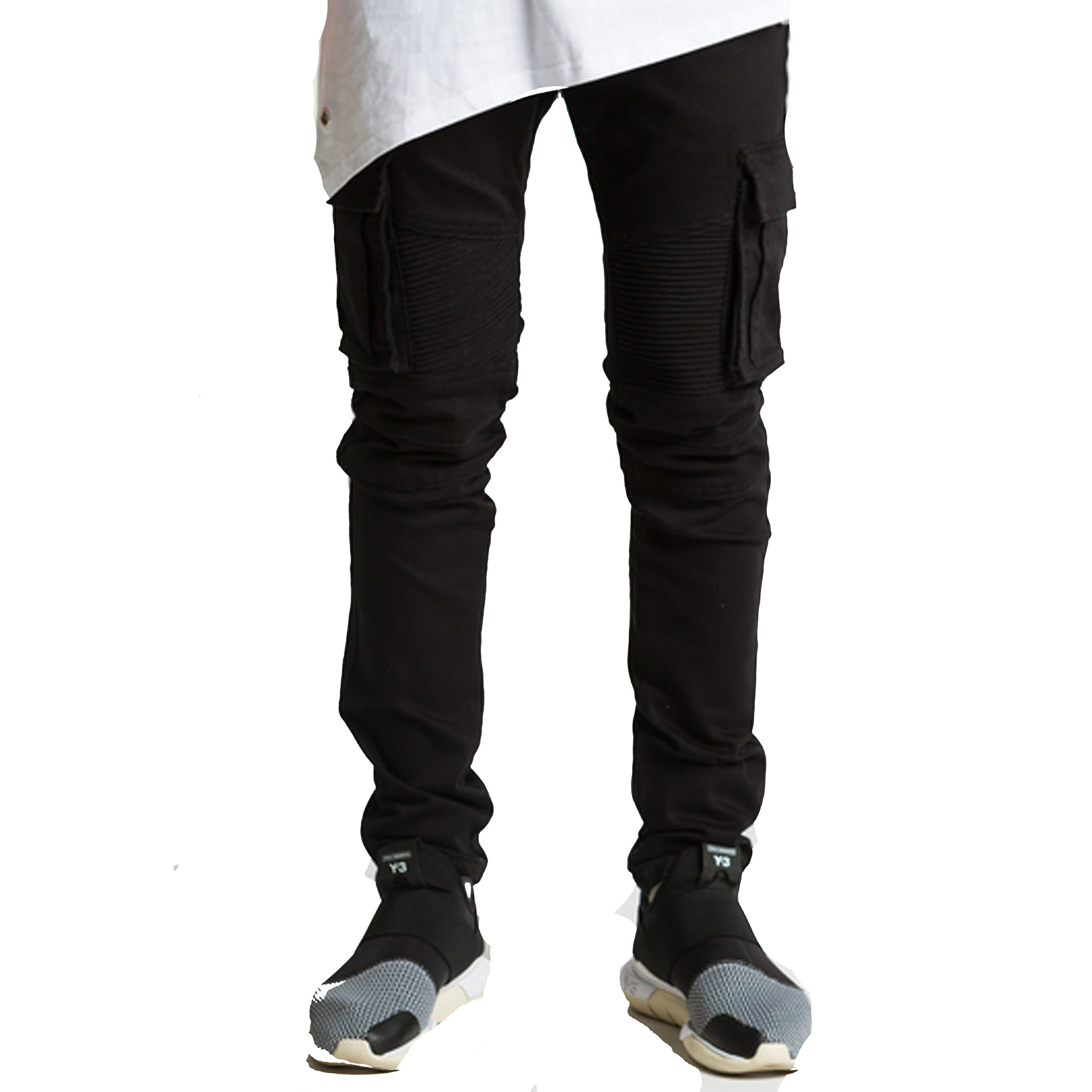 Gallardo Cargo Biker Denim (Black)