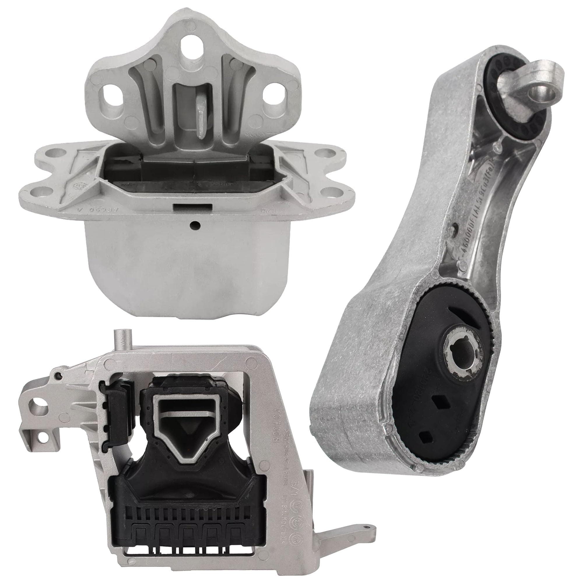 Engine Motor Mount and Transmission Mount Kit Compatible with Mini Cooper Clubman Countryman, BMW X1 X2 M235i 228i Xdrive