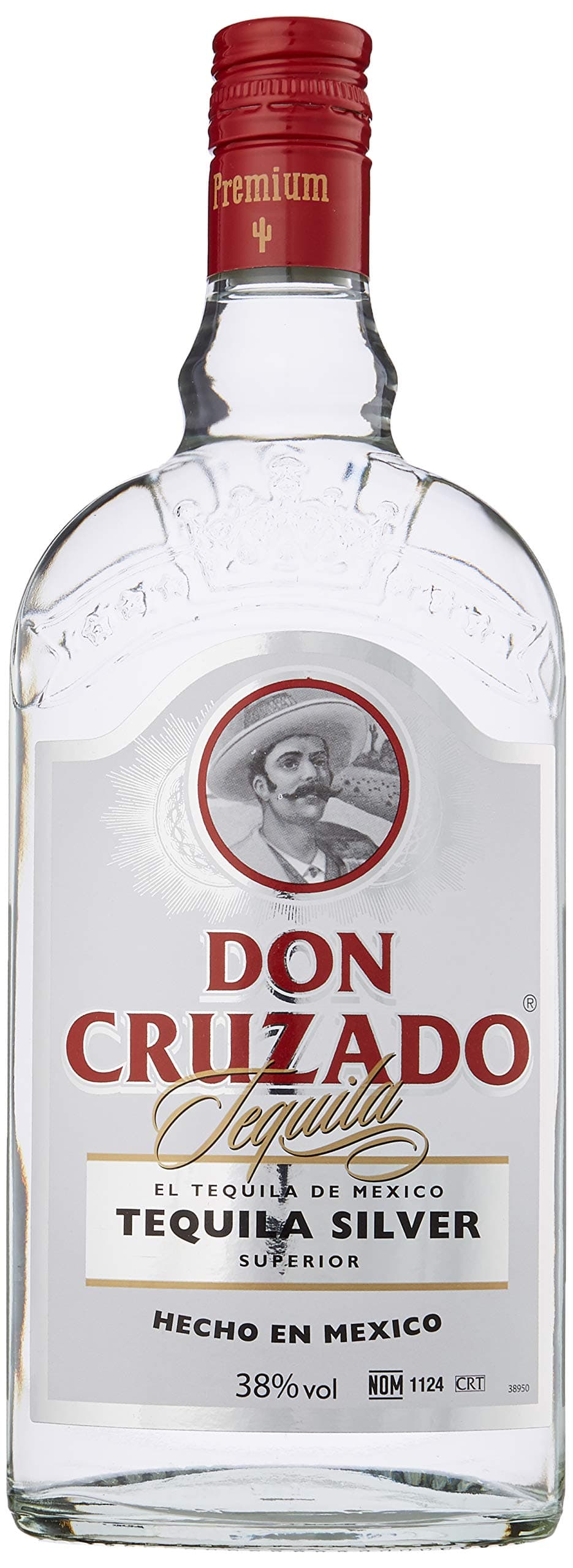 Don Cruzado Silver Tequila, 70 cl