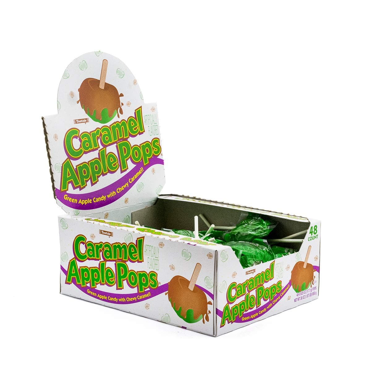 Caramel Apple Pops 48 Count by Tootsie