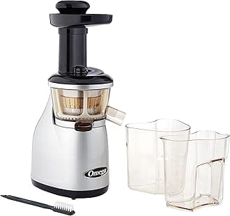 Vertical Low Speed Juicer, 150-Watt, Silver