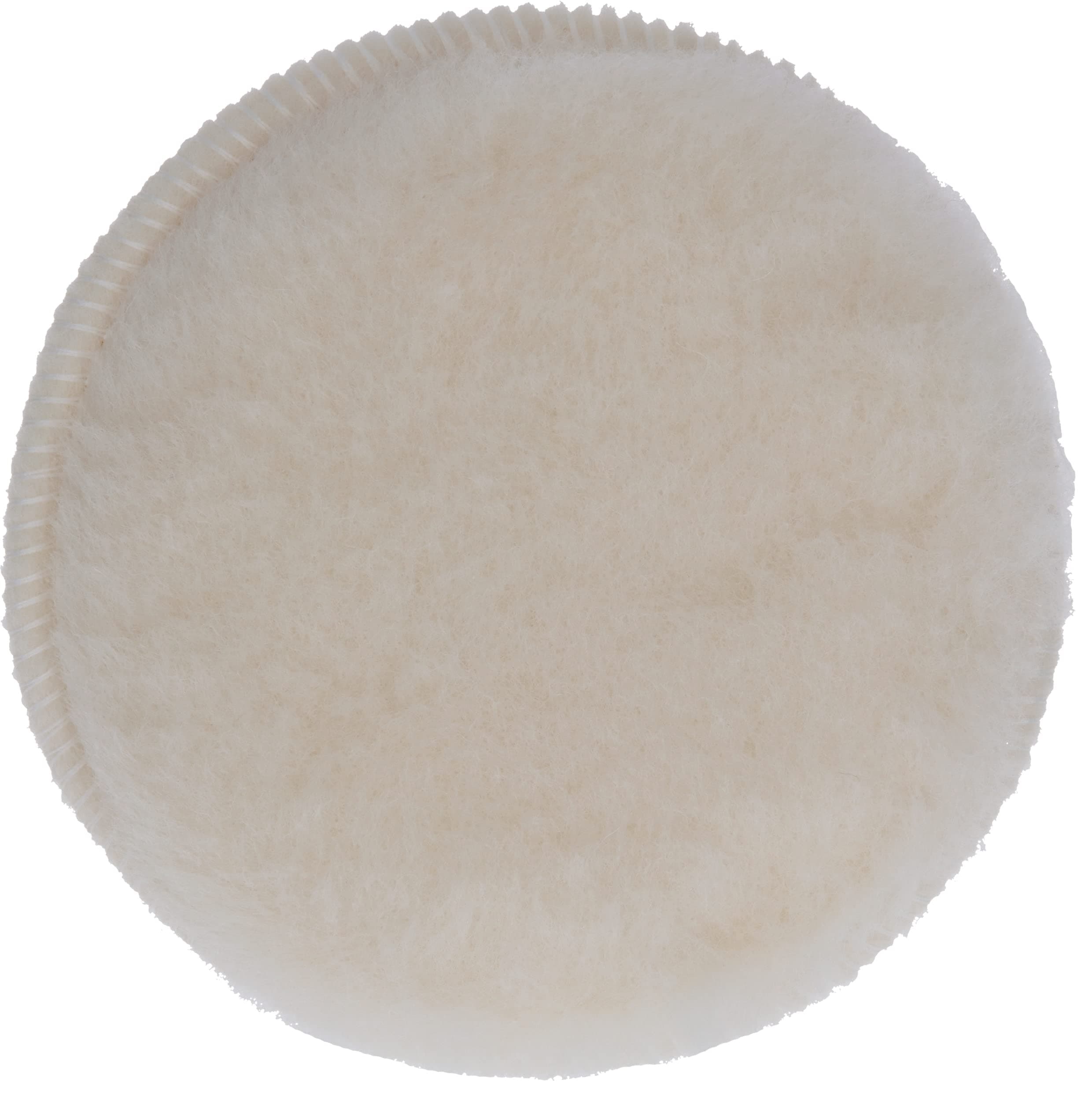 Bosch Lambswool Hood (Ø 125 mm, Hook and Loop System, Accessories for Random Orbit Sanders)