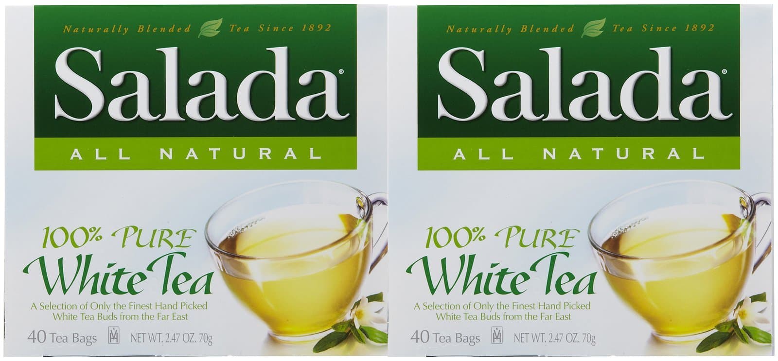 Pure White Tea, 40 ct, 2 pk