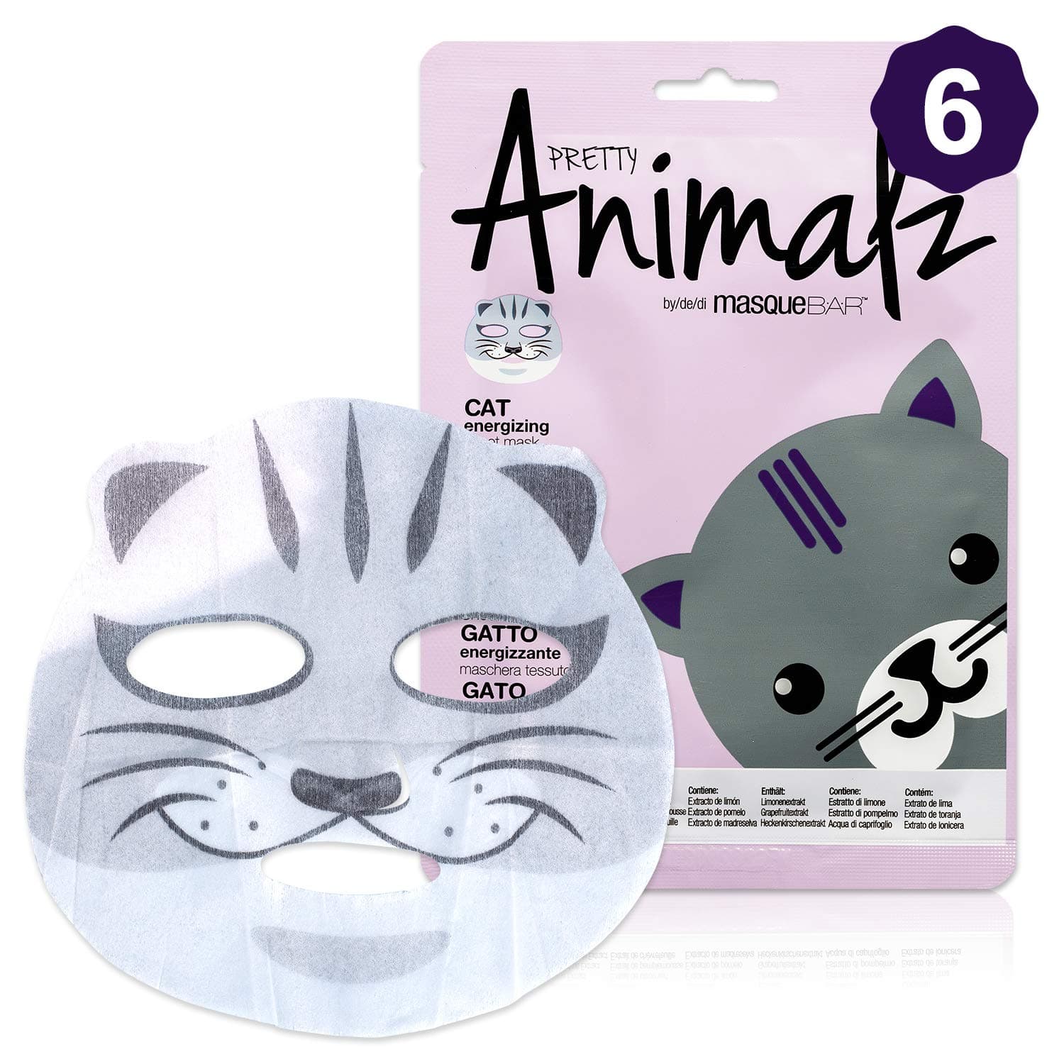 Pretty Animalz Cat Sheet Mask