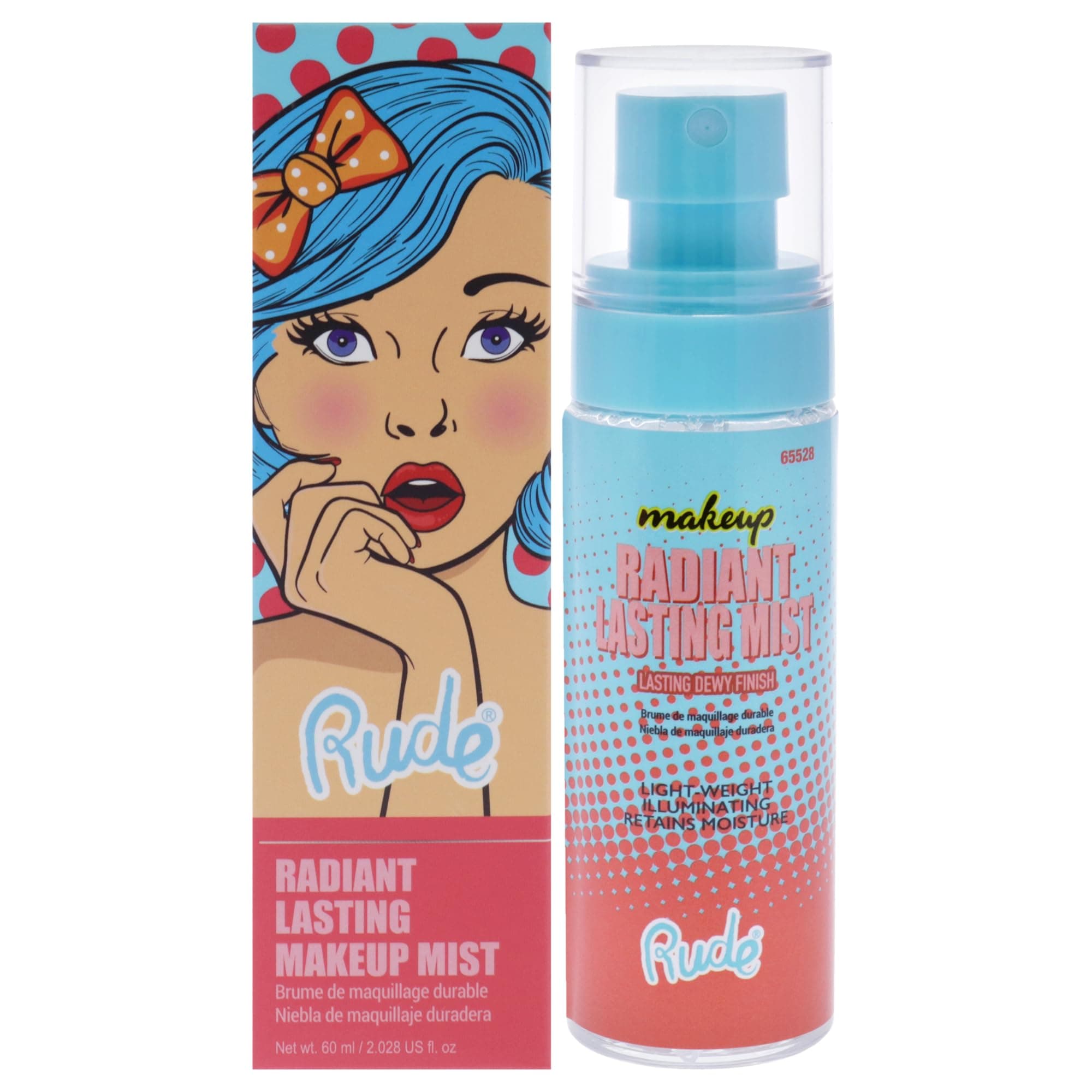 Rude Cosmetics Radiant Lasting Makeup Mist