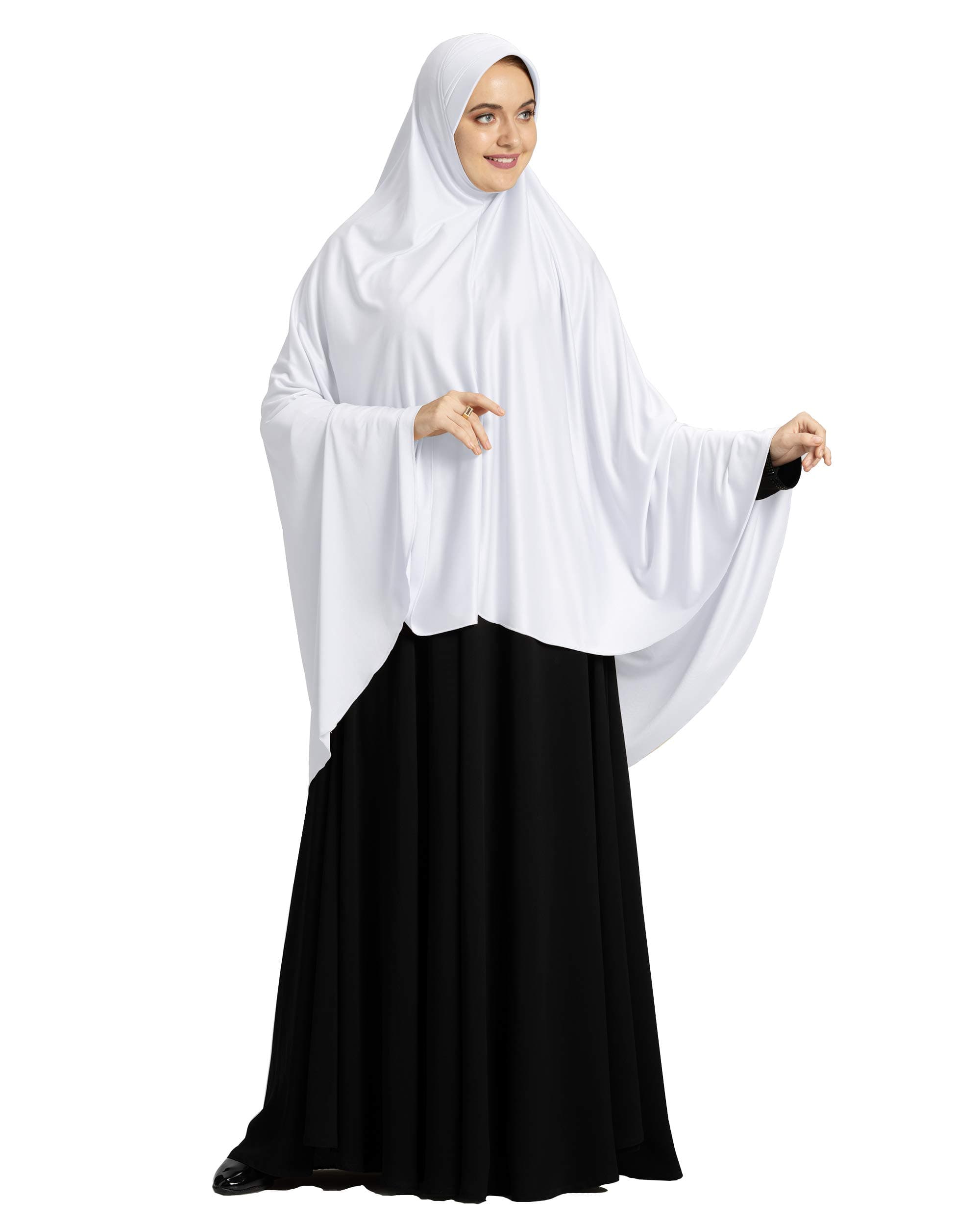 MeharHijab's Women's Modest Clothing Solid Polyester Soft feel good Fabric Long hijab ZAKIA