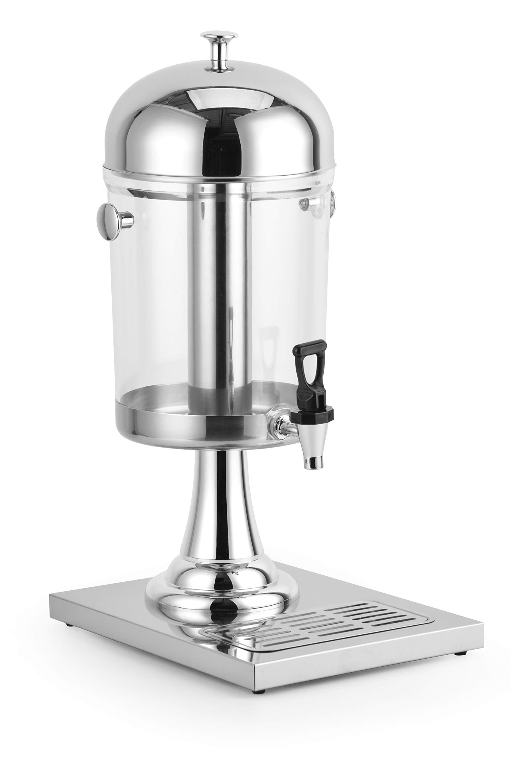 2.2 Gallon Single Beverage Dispenser On Stand With Centre Ice Core And Drip Trays Durable And Long Lasting Easy To Use And Clean