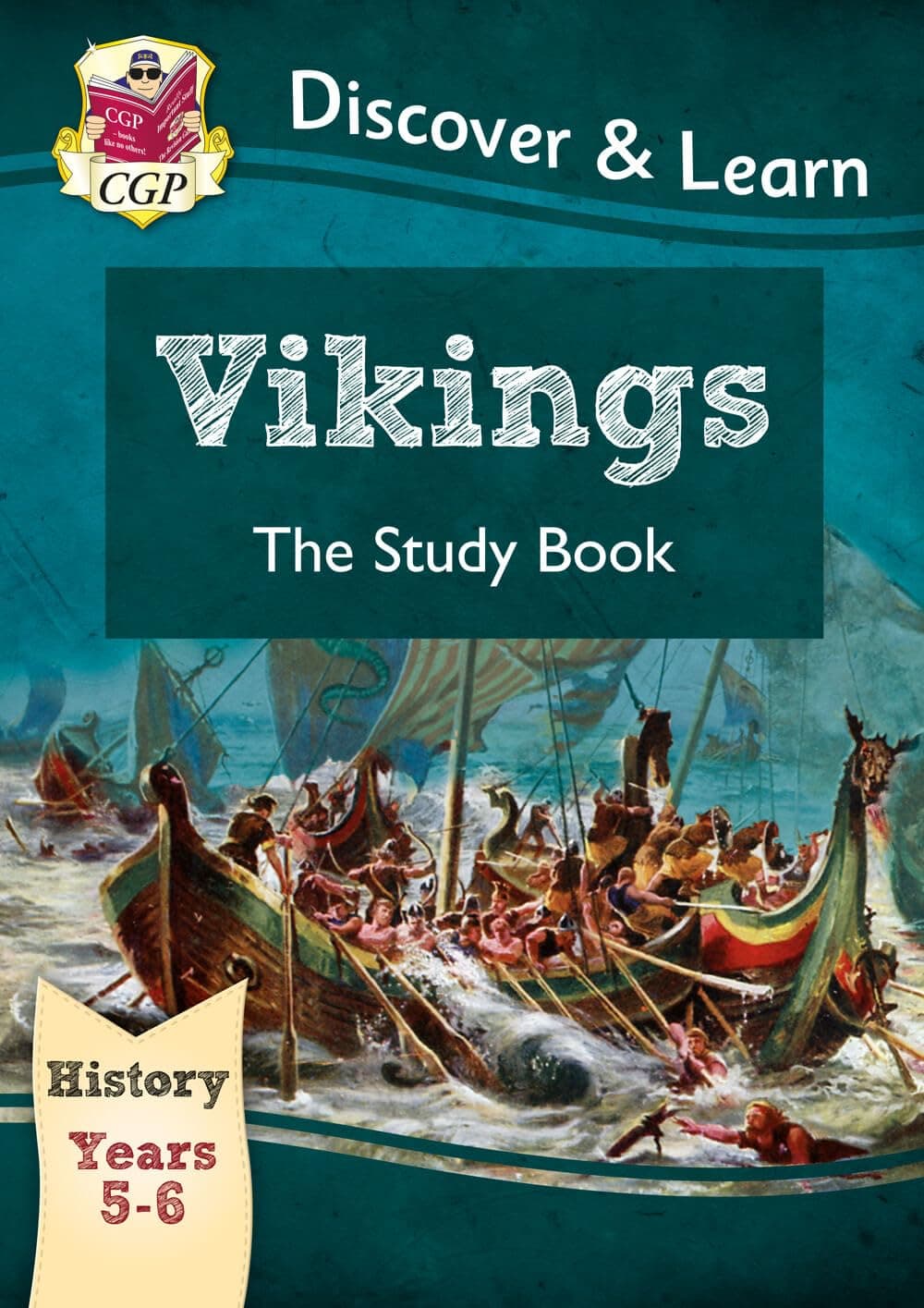 KS2 Discover & Learn: History - Vikings Study Book, Year 5 & 6