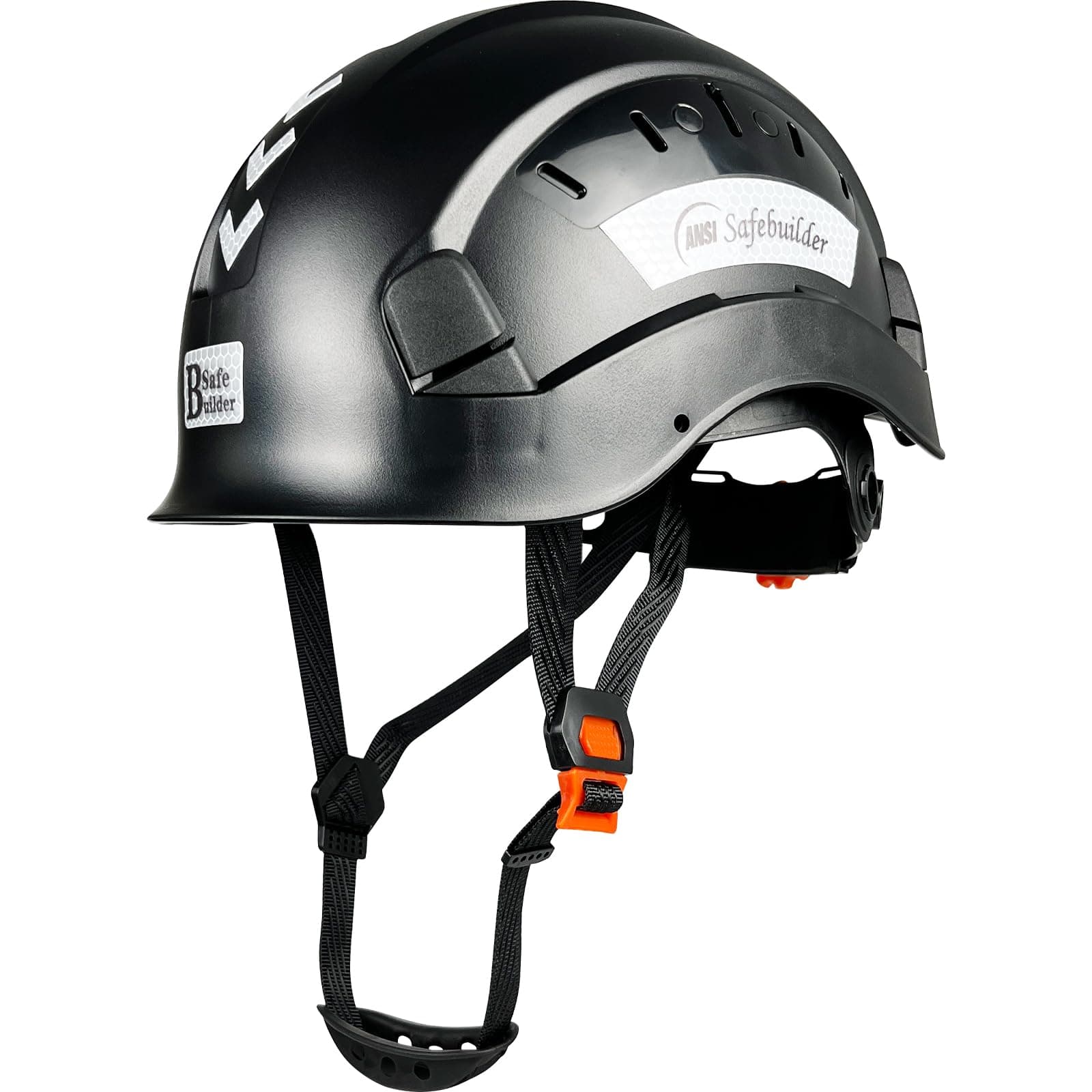 CR06 Construction Safety Helmet ABS Hard Hat Adjustable Ventilation System Hardhats Industrial Work Head Protection for Men Certified ANSI/ISEA Z89.1