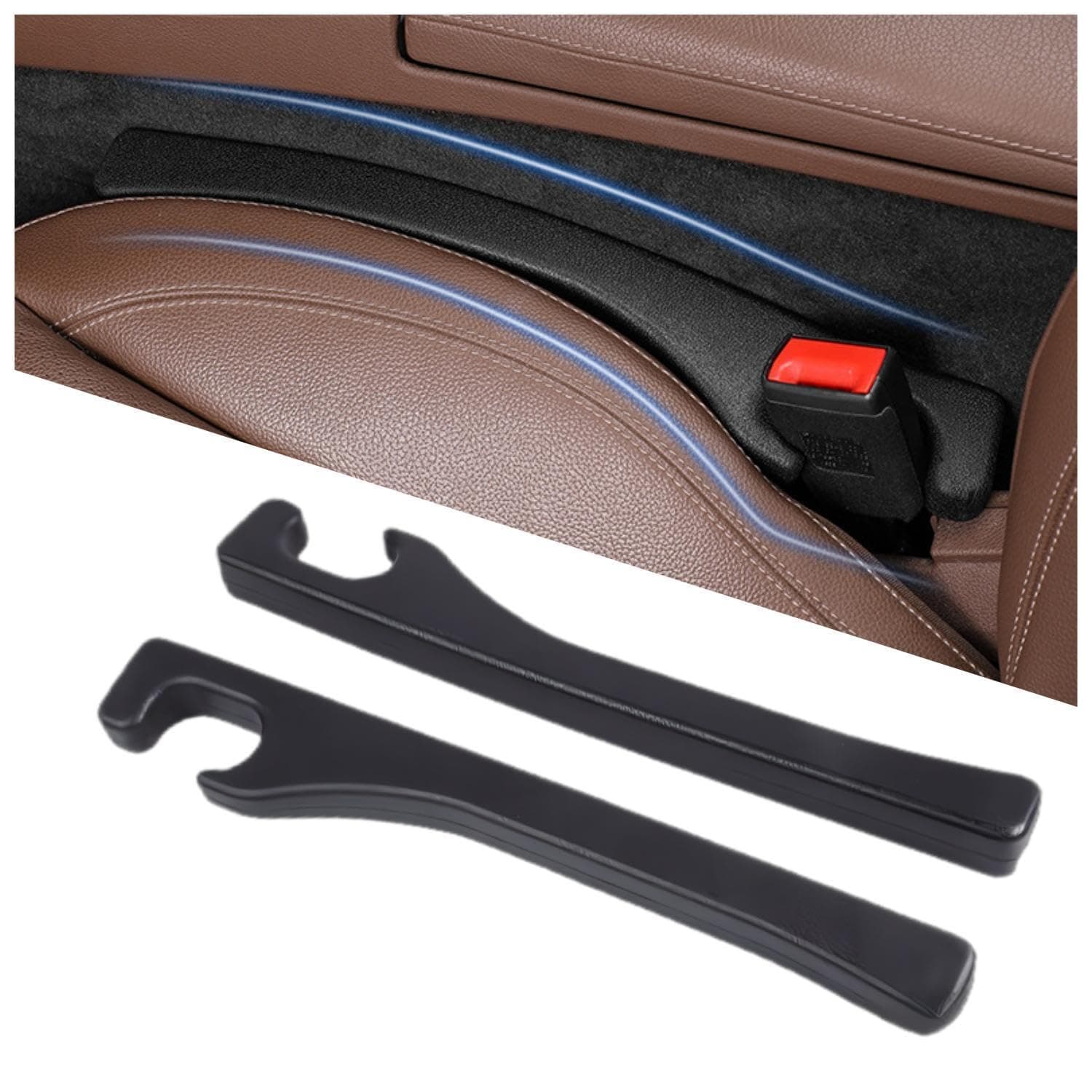 2 Pack Car Seat Gap Filler