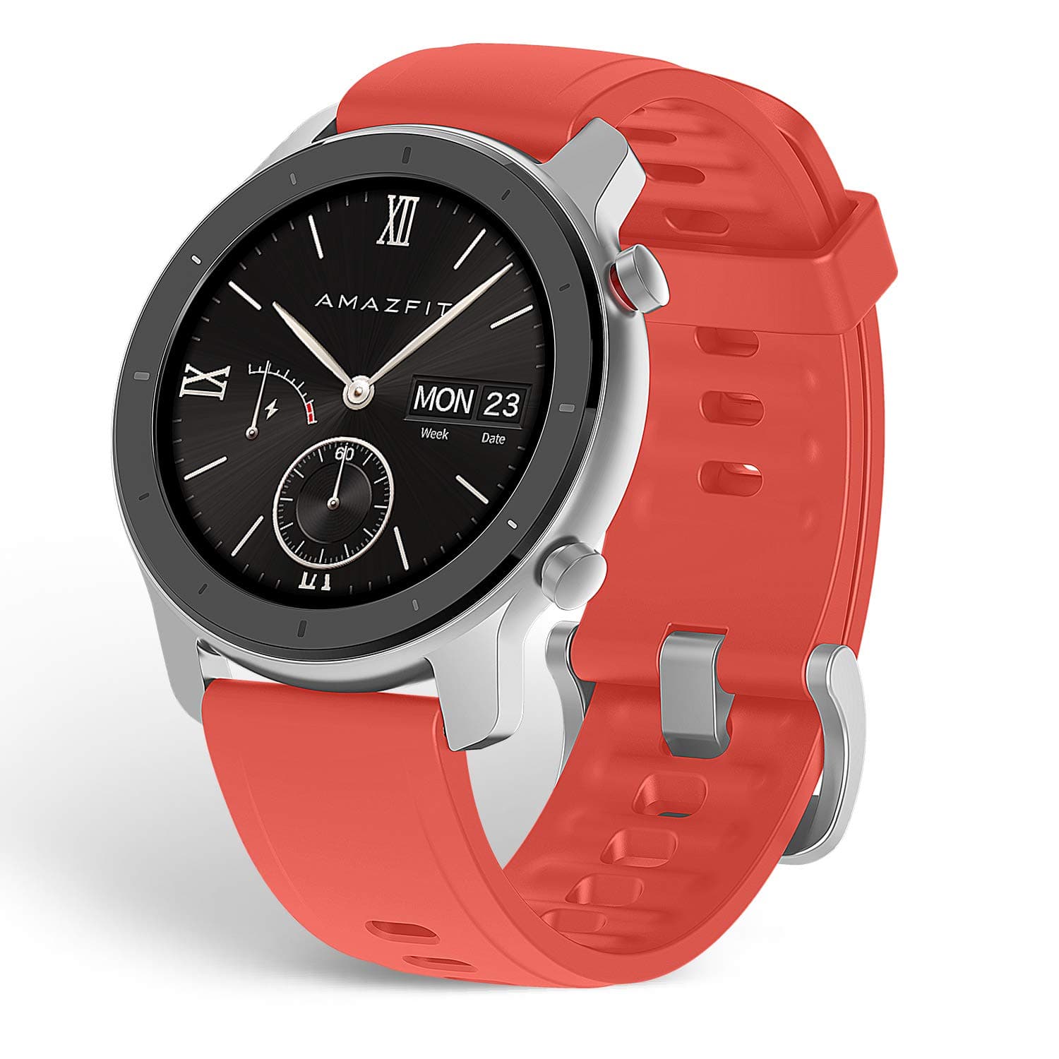 Amazfit GTR 42 Smartwatch (Red)