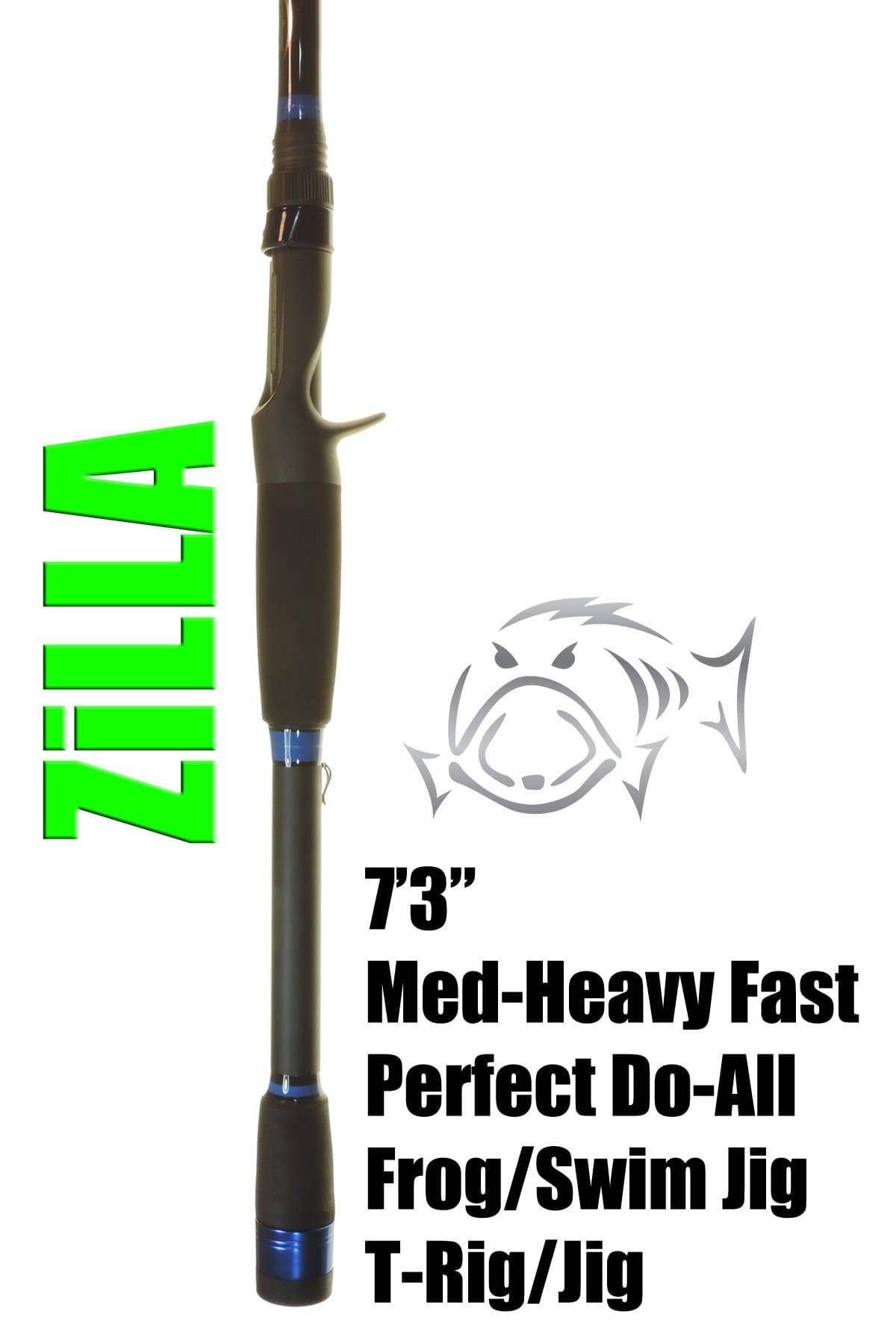 Zilla - 7'3" Versatile Frog and Jig Rod