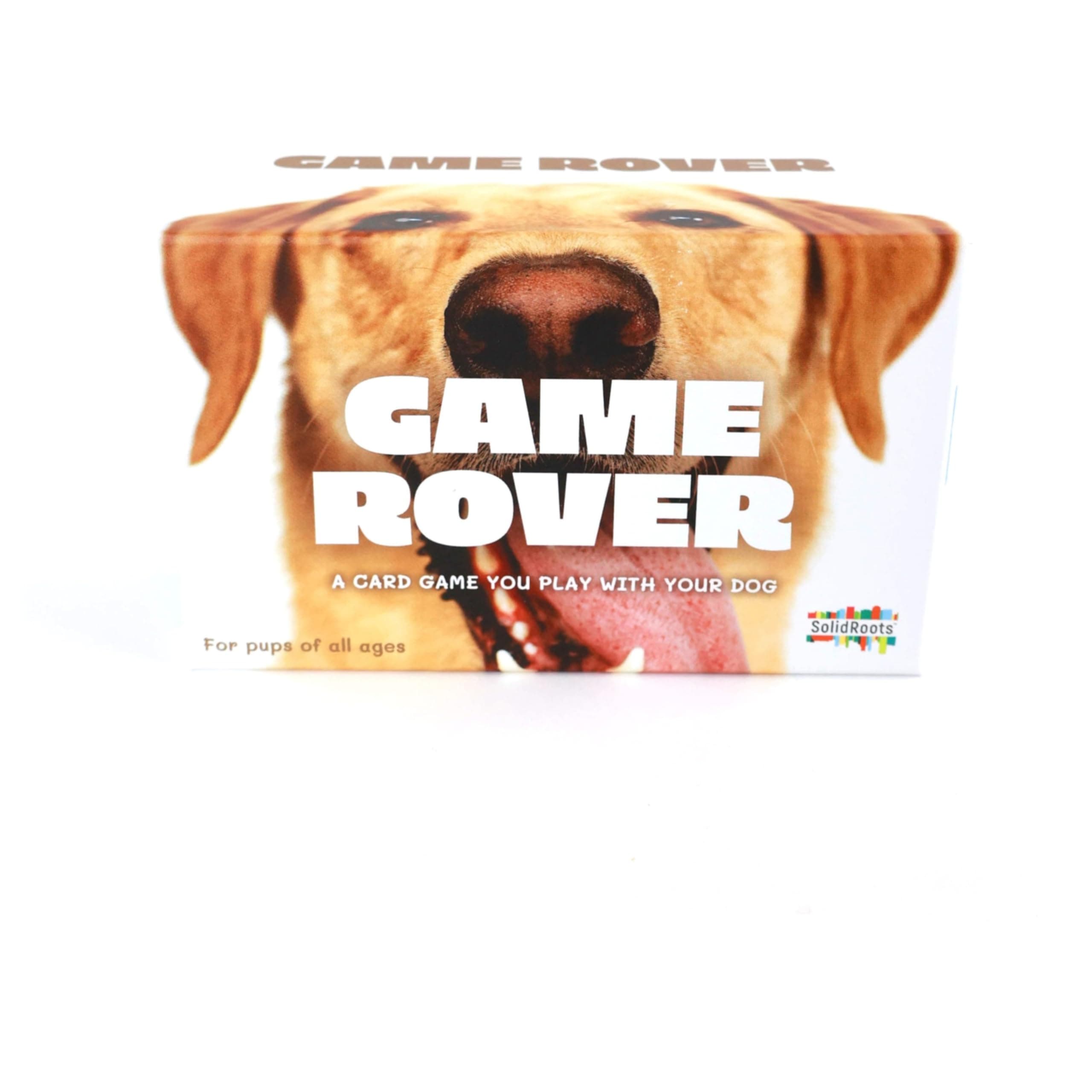 Spin Master Games, SolidRoots Game Rover: Play with Your Dog, Interactive Activity for Bonding with Dogs & Family, 2-12 Players, for Ages 8 & Up