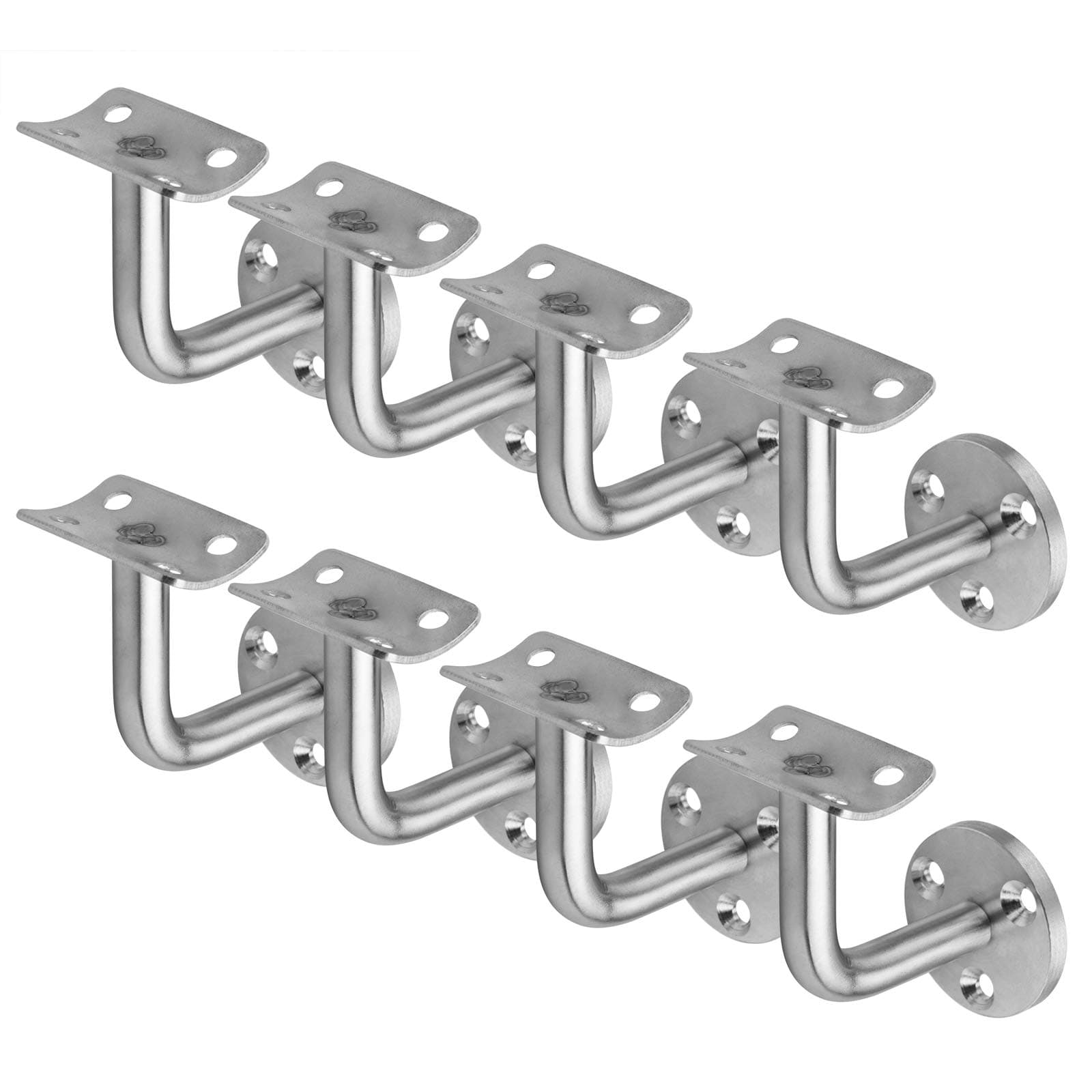 8 Pack Staircase Handrail Brackets