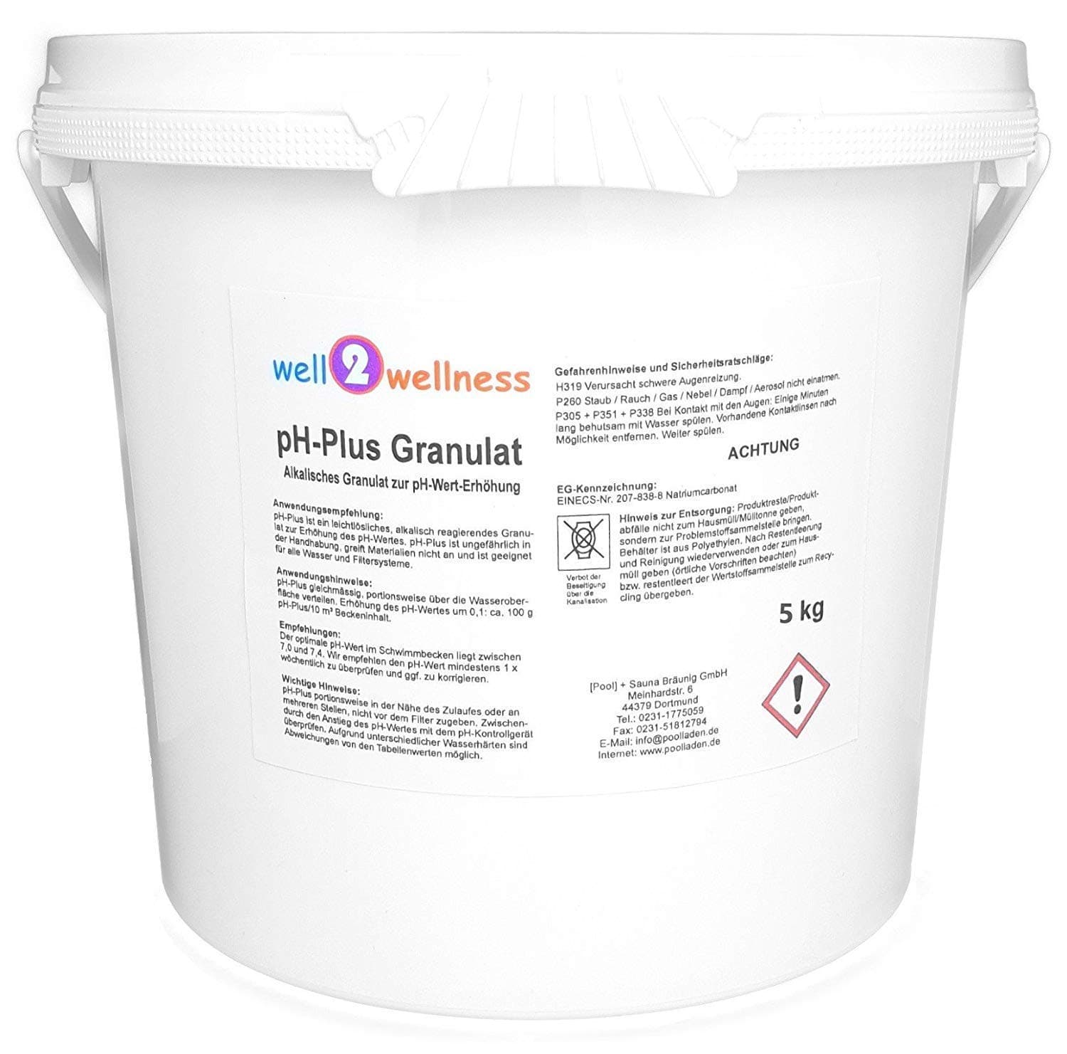 Well2wellness Ph plus Granules Ph Granules 5,0 KG