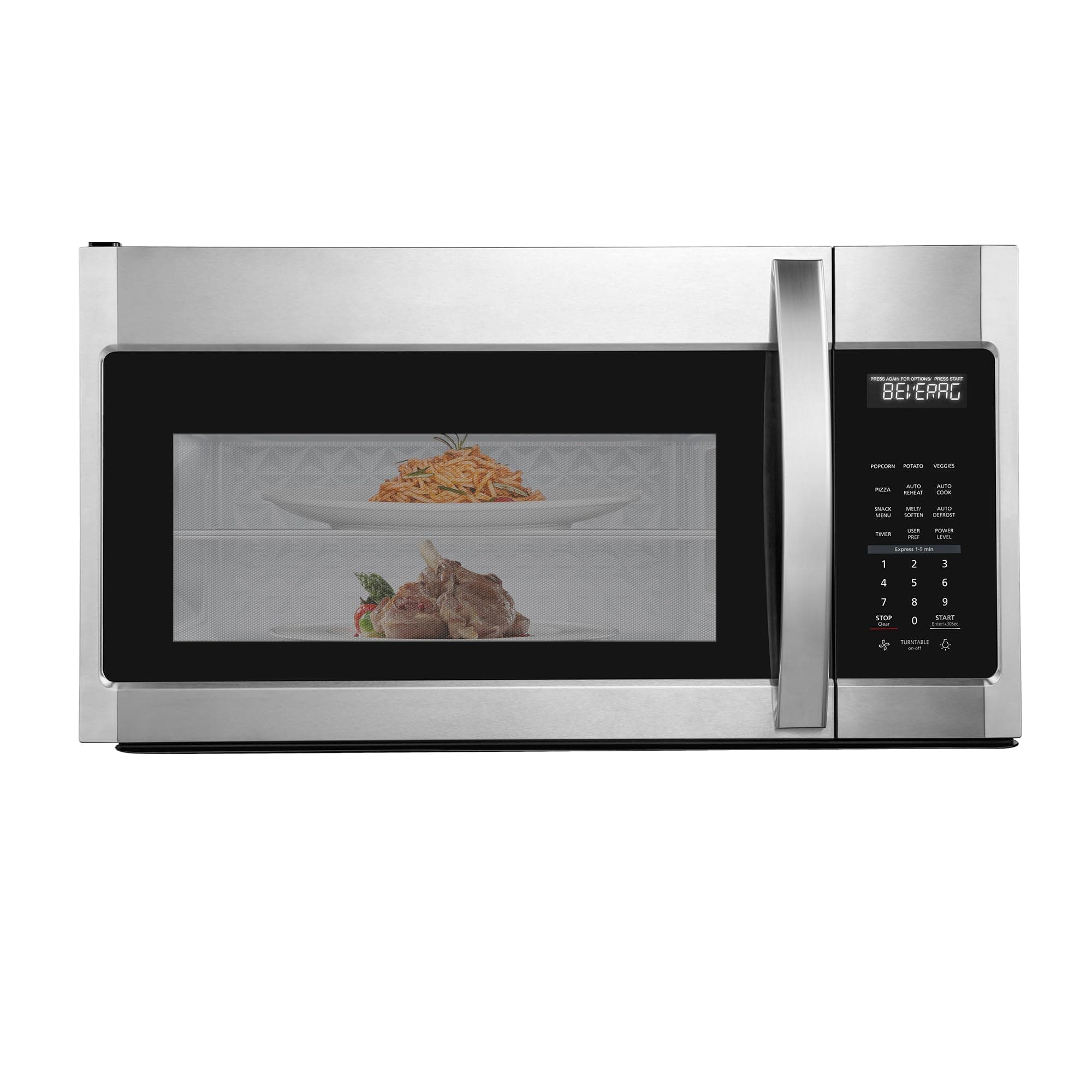 EM044KB19 Over The Range Microwave Oven with One Touch, 1000 Watts, 400 CFM and Auto Cooking, OTR 1.9 Cu.ft