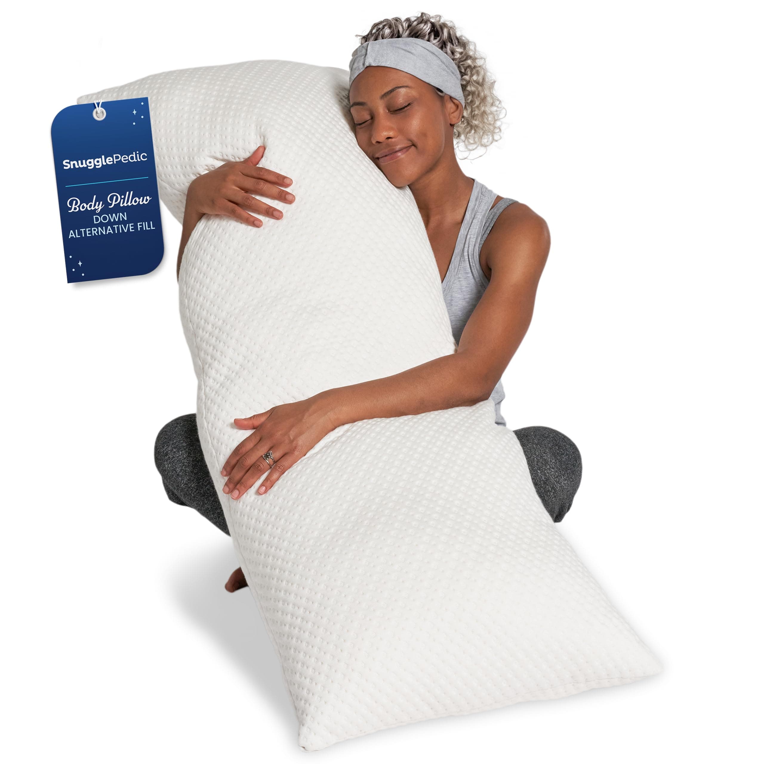 Snuggle-PedicBody Pillow - Down Alternative Fill