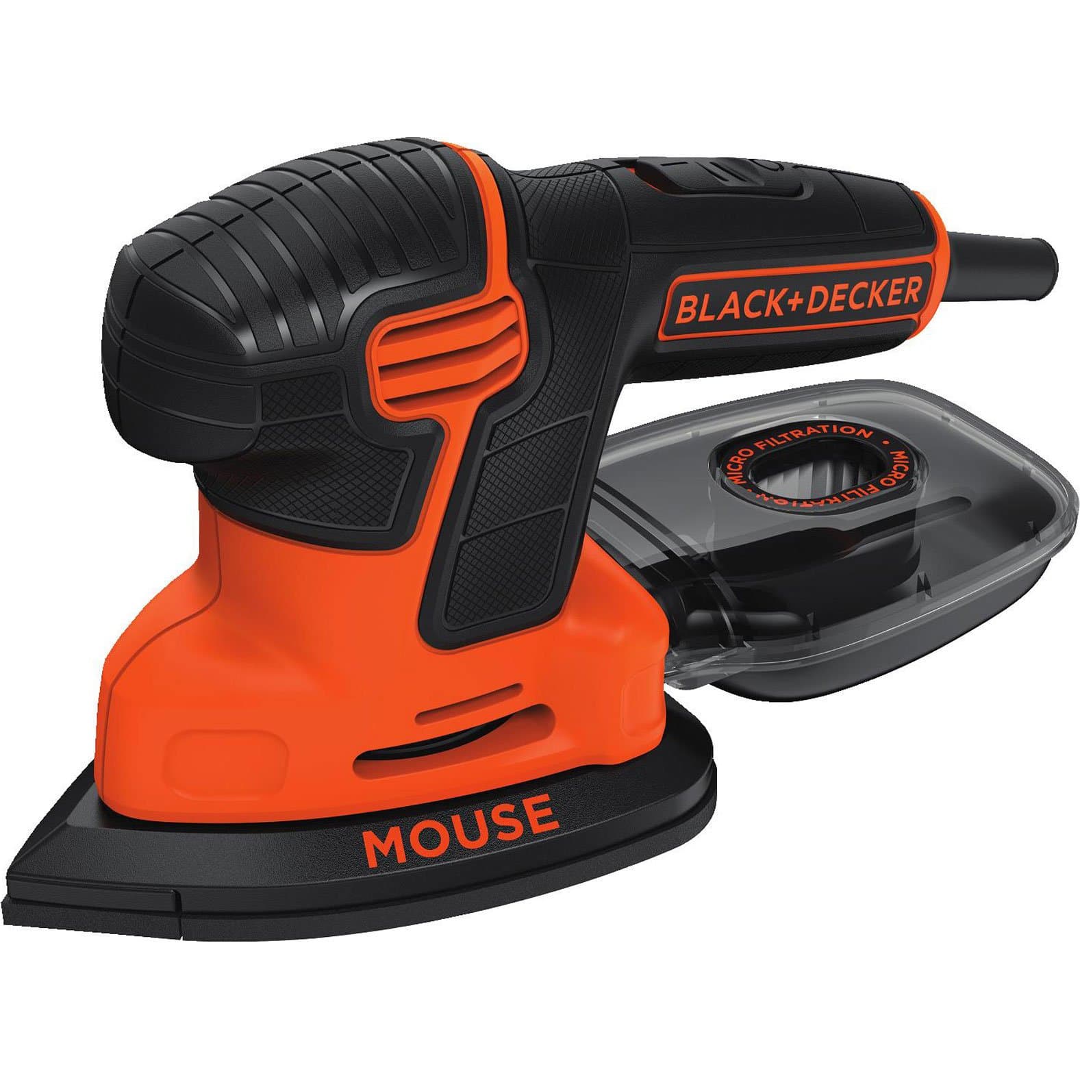 Next Generation Mouse Sander with Kit Box and 9 Accessories, 120W, KA2500K-GB