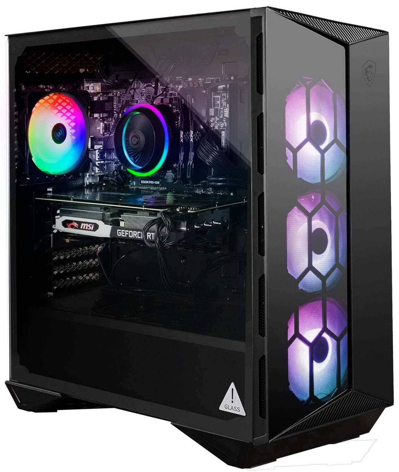 Aegis R 10TD-068US Gaming Desktop Tower Intel Core i7-10700, GeForce RTX 3070, 16GB Memory, 512GB SSD + 1TB HDD, WiFi 6, USB Type-C, VR-Ready, Windows 10 Home