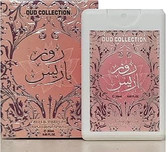 Oud Collection Mini Pocket Perfume 20ml perfume Eau De Perfume EDP Arabian Fragrance for Men Women Unisex (Rose Paris)