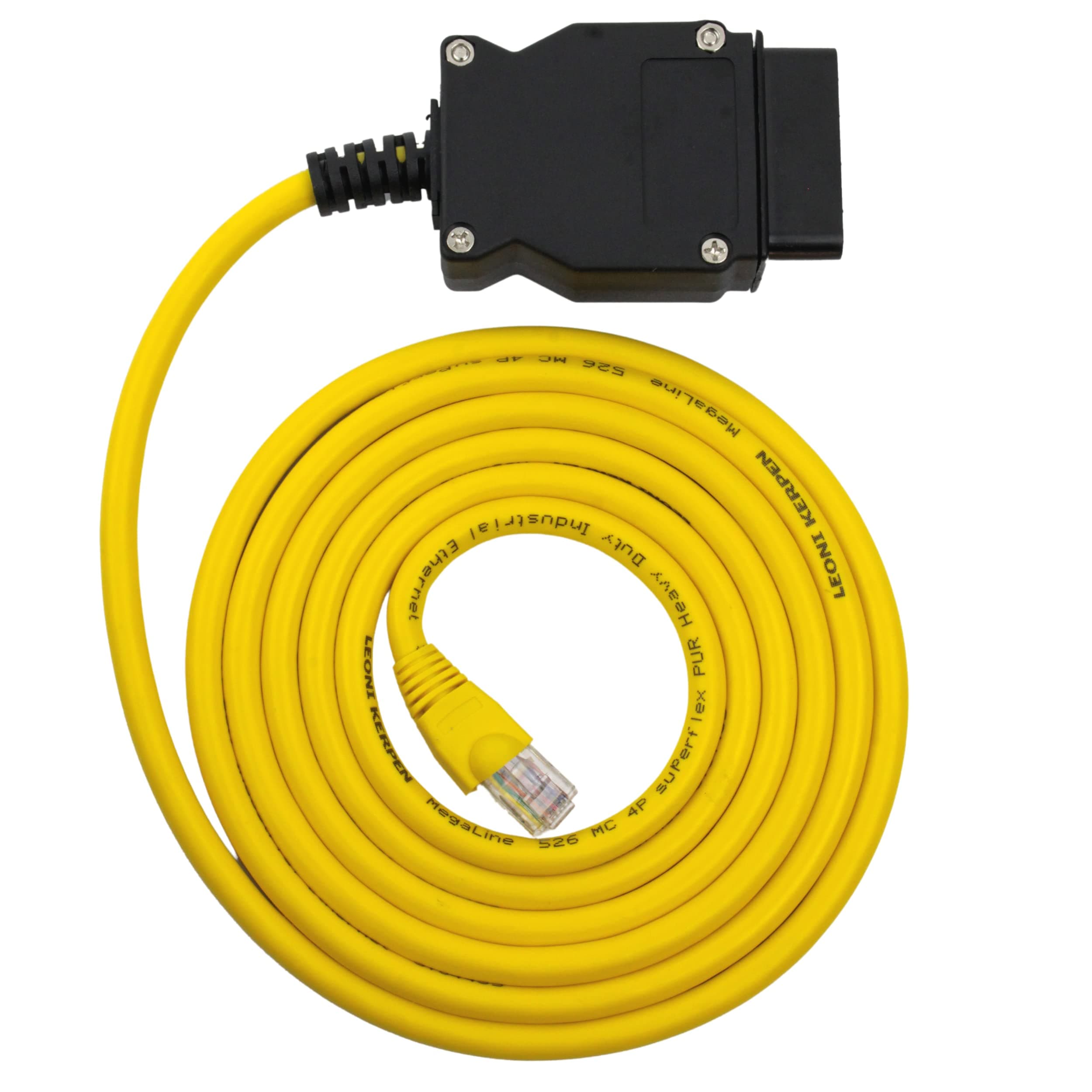 OHP ENET OBD Cable for BMW ICOM E-SYS ISTA | Bootmod3 Bimmercode OBD2 | Coding F-Series | 5 Feet