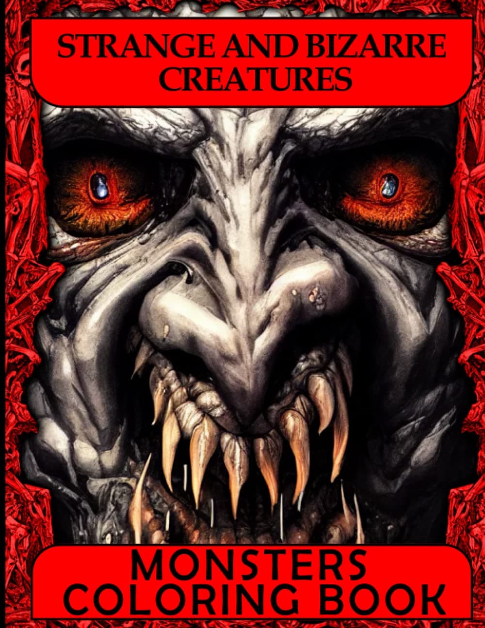 STRANGE AND BIZARRE CREATURES: MONSTERS COLORING BOOK